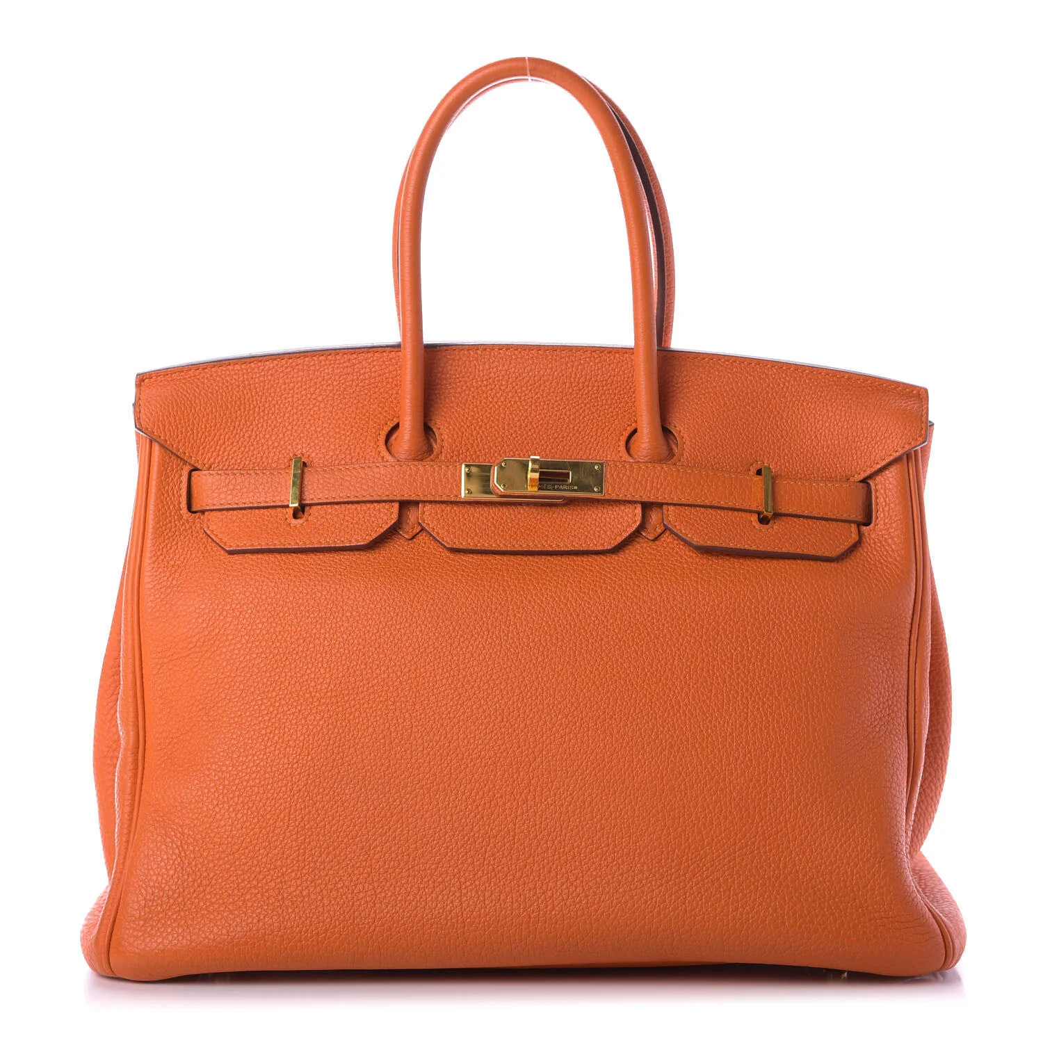 Hermes Togo Birkin 35 Orange AVAILABLE FOR SALE