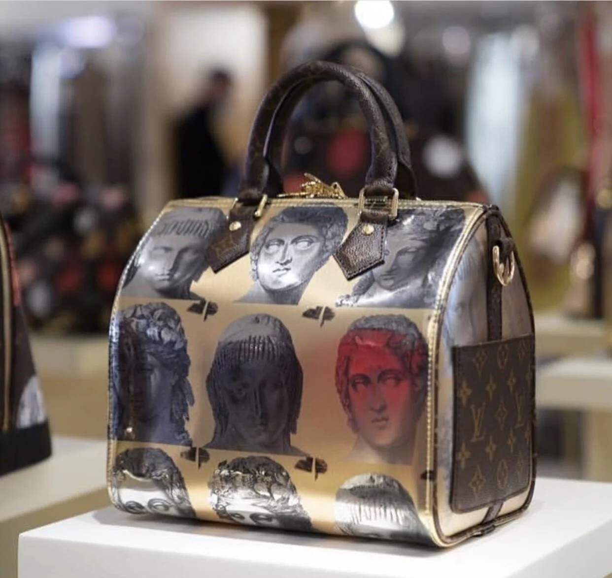 New Louis Vuitton Fall Winter 2021 Fornasetti Bags
