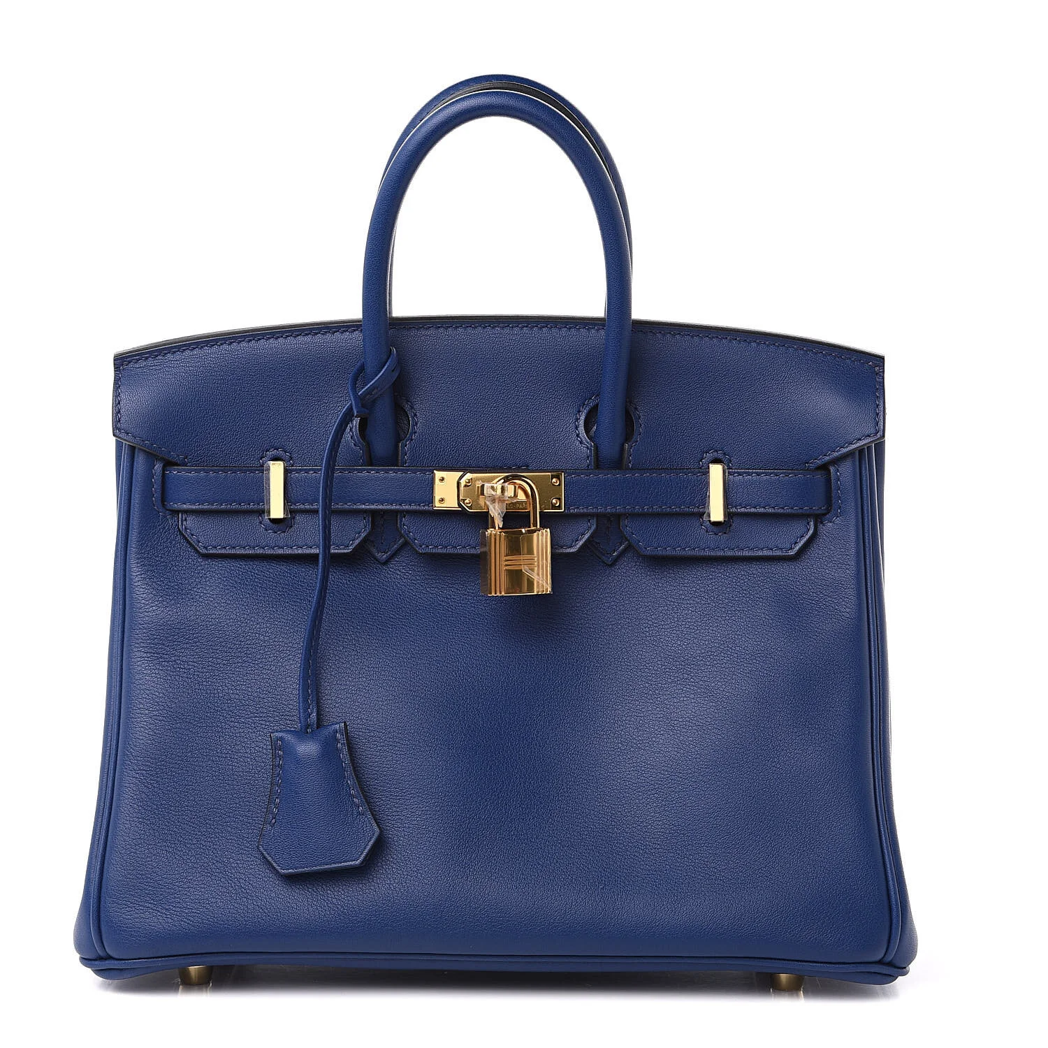 Hermes Swift Birkin 25 Bleu Saphir AVAILABLE FOR SALE 