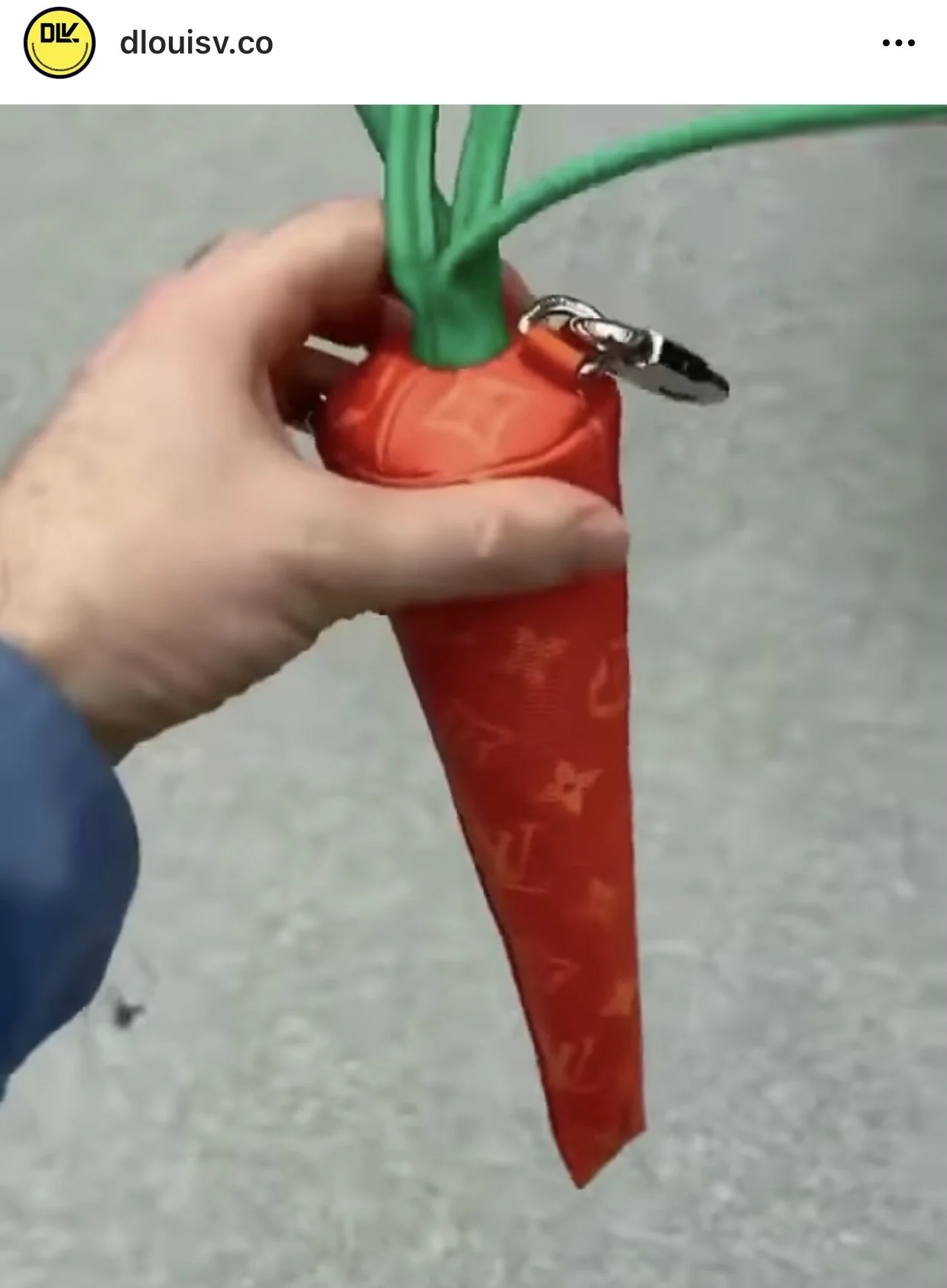 NEW Louis Vuitton Carrot Pochette 2021