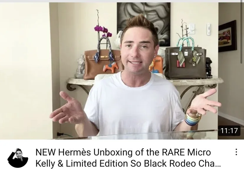 New Hermes UNBOXING of Micro Kelly 5cm &amp; So Black Rodeo Bag Charm VIDEO