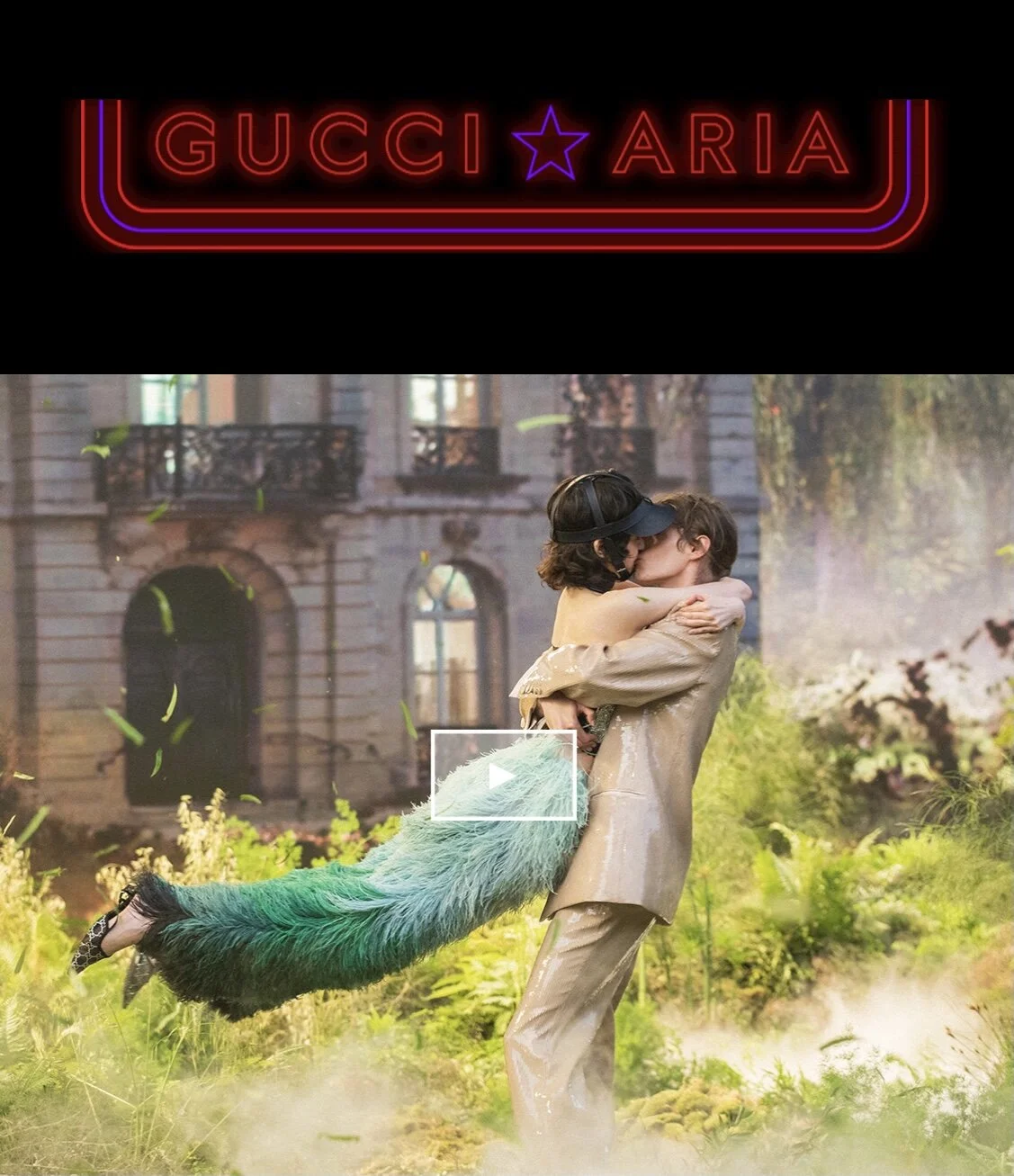 Debuting the New GUCCI Aria Collection