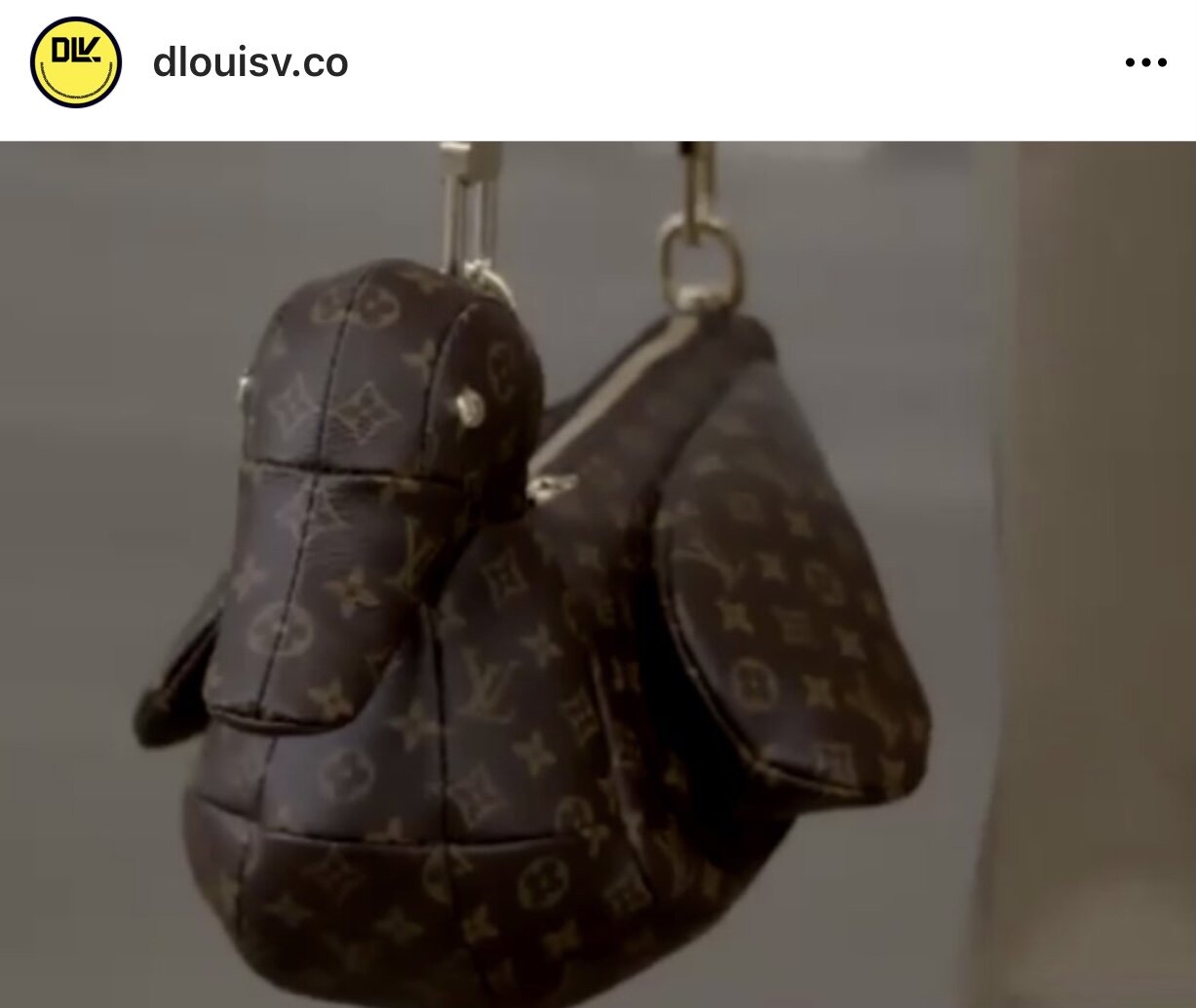 Louis Vuitton X NIGO 2 Duck Bag