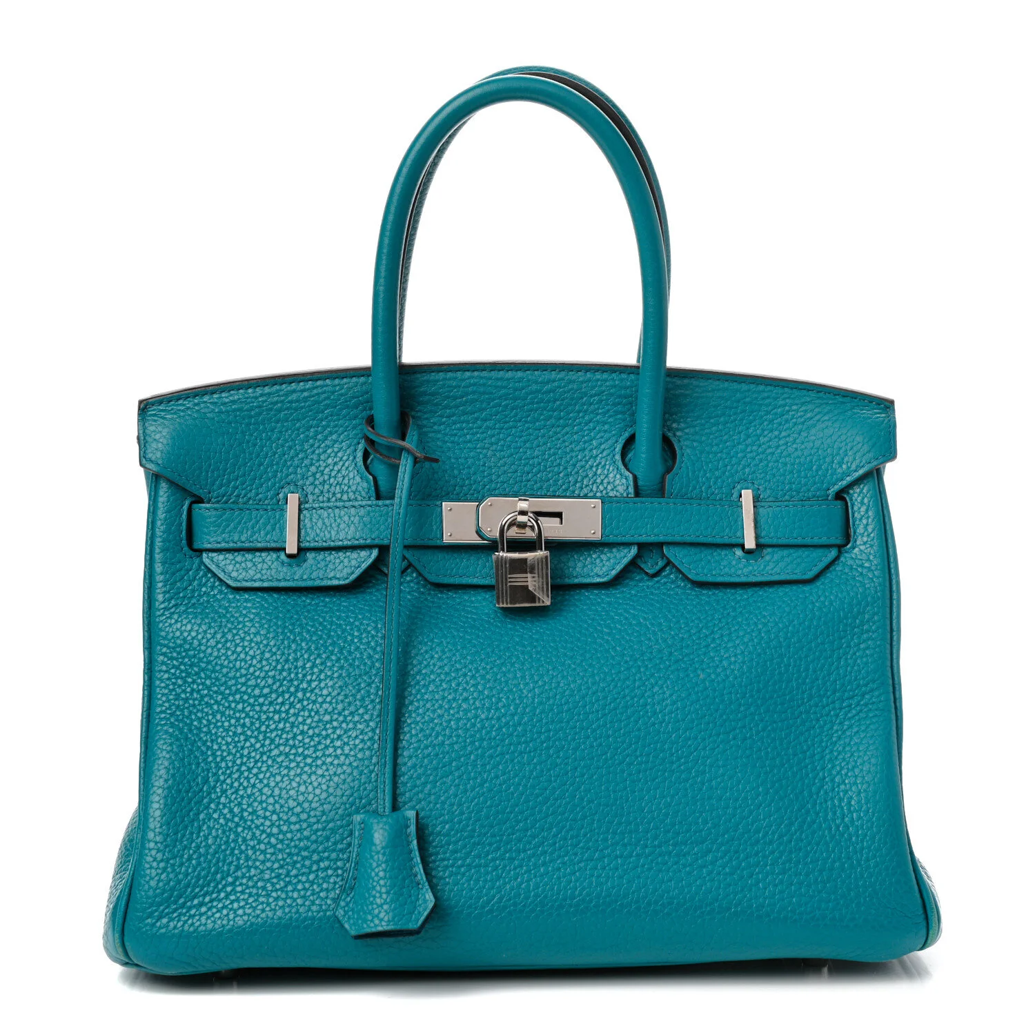 HERMES Taurillon Clemence Birkin 30 Bleu Izmir AVAILABLE FOR PURCHASE