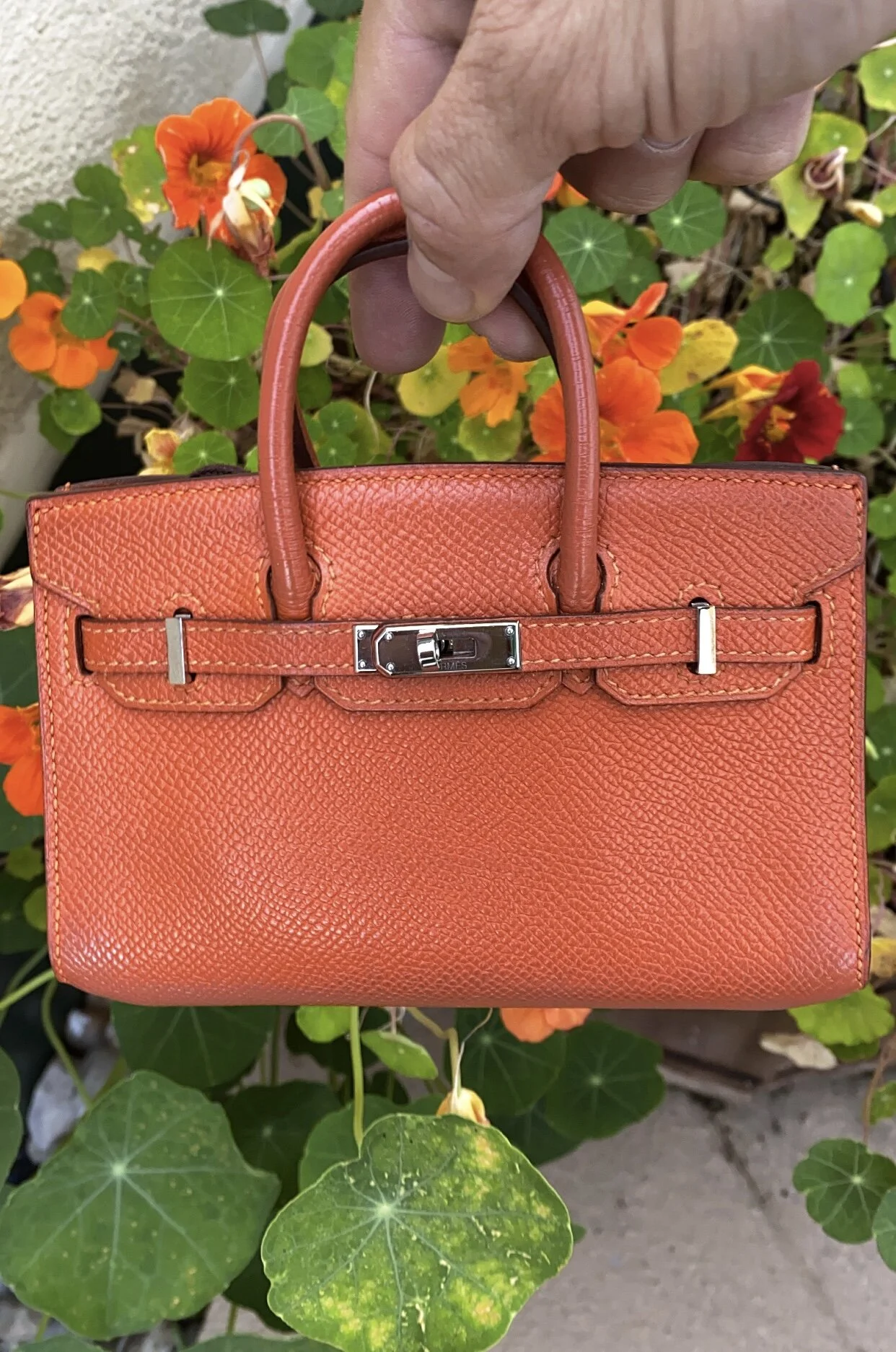 We LOVE the Hermès Micro Birkin 15cm