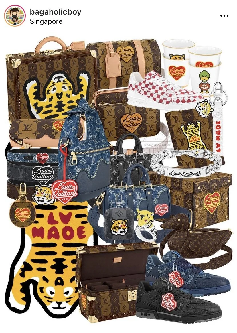 NEW Louis Vuitton X NIGO Launch in Singapore