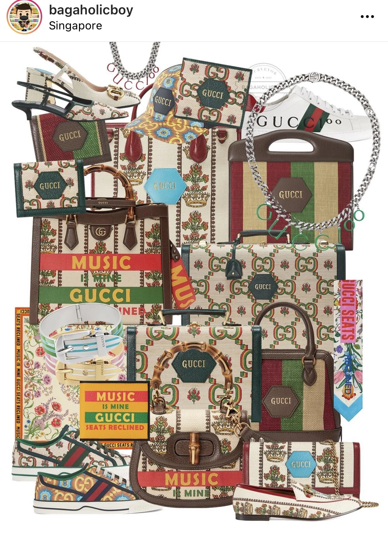 Gucci Celebrates 100 Years of Patterns &amp; Prints