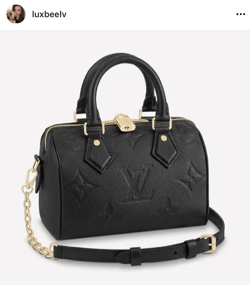 New Louis Vuitton Speedy B 20 