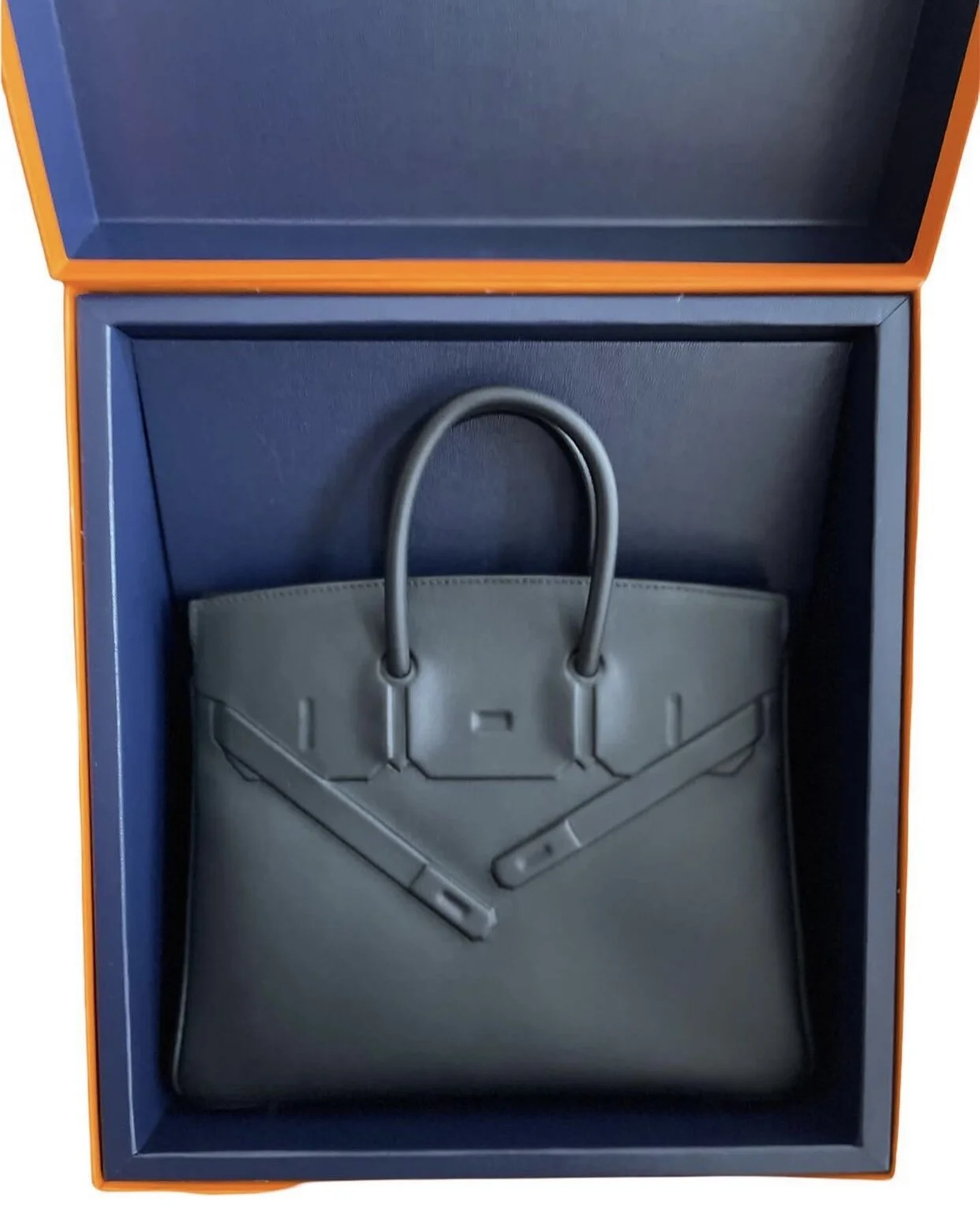 Hermes Black Shadow Birkin 25 Sighting!