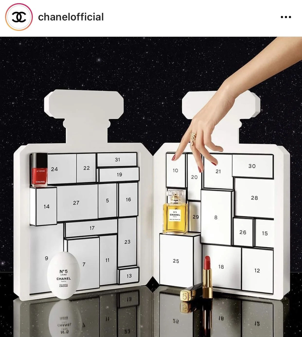 Chanel 100th Anniversary N°5 Advent Calendar