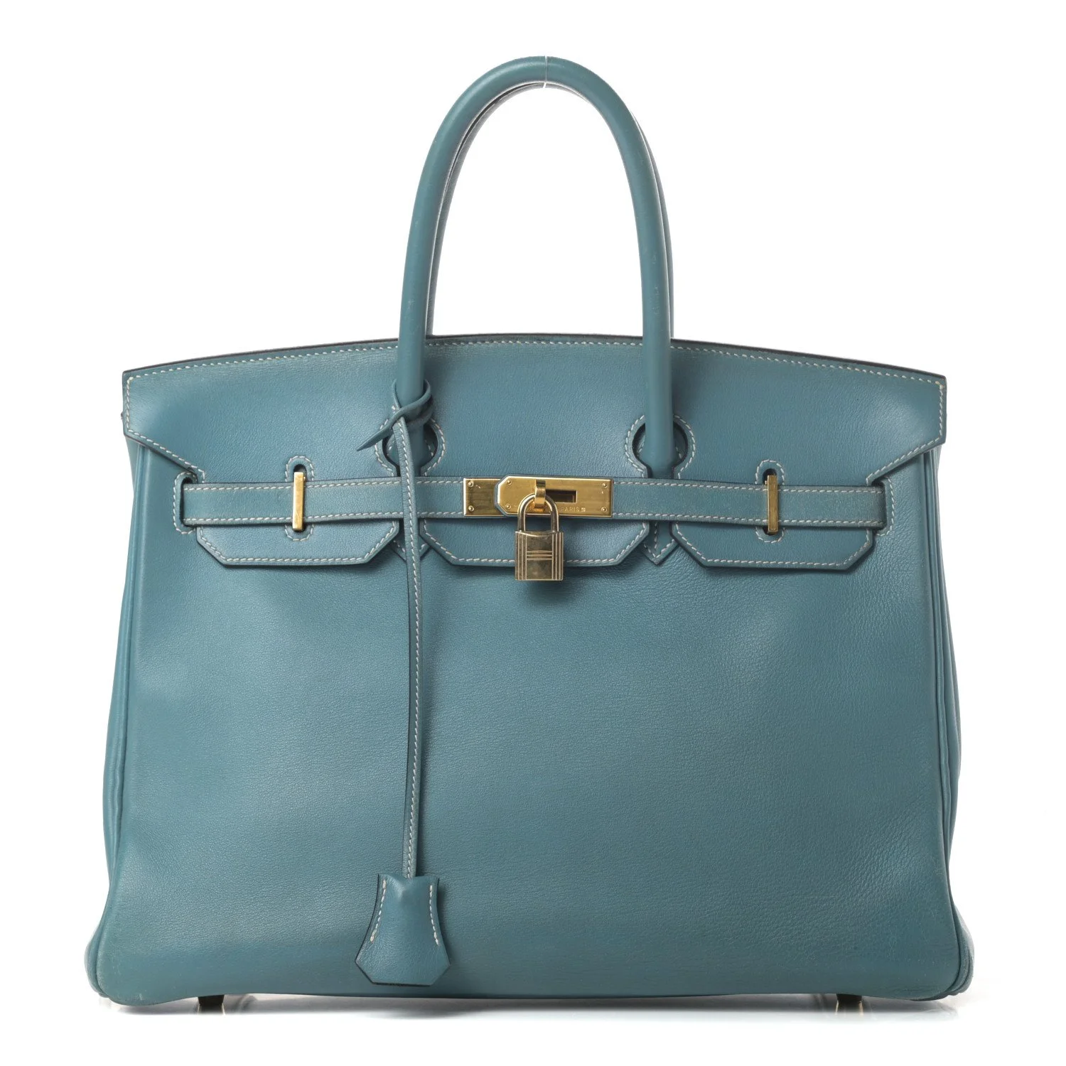 HERMES Gulliver Birkin 35 Blue Jean AVAILABLE FOR SALE