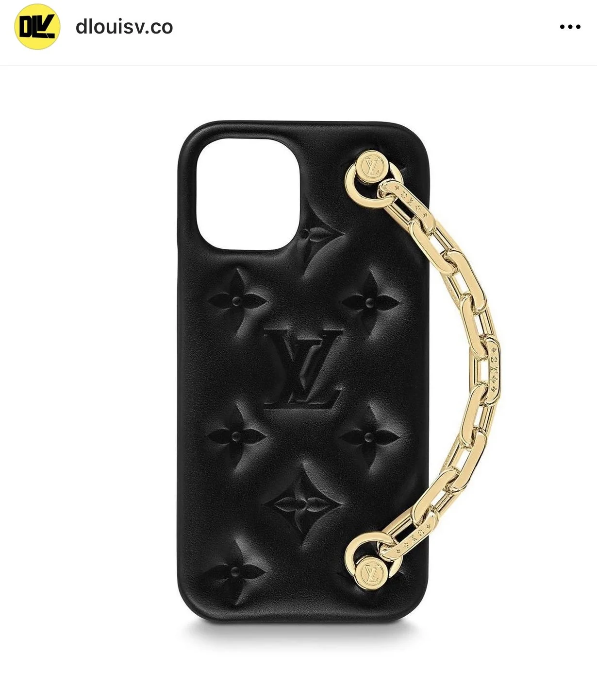 New Louis Vuitton iPhone 12 Coussin Case