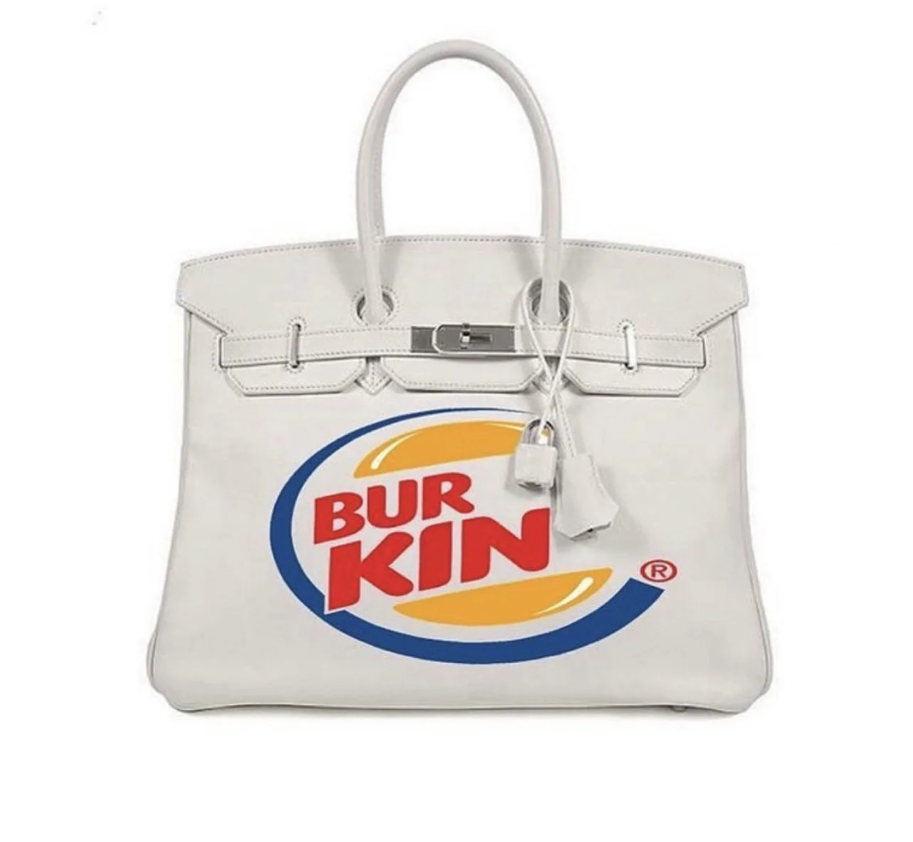 The “BUR KIN” Customized Hermes Birkin Bag
