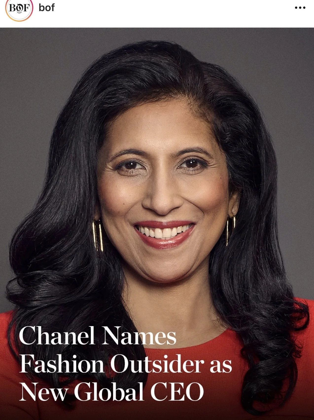 Chanel Hires New Global CEO