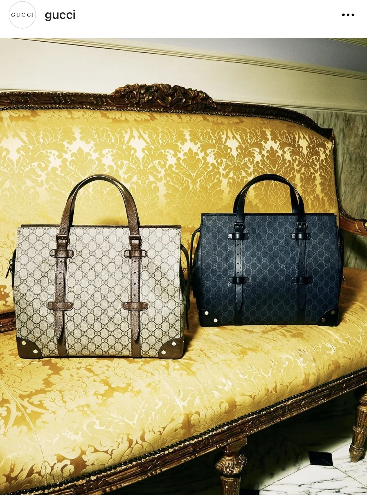 New GUCCI Aria Collection Tote Bags