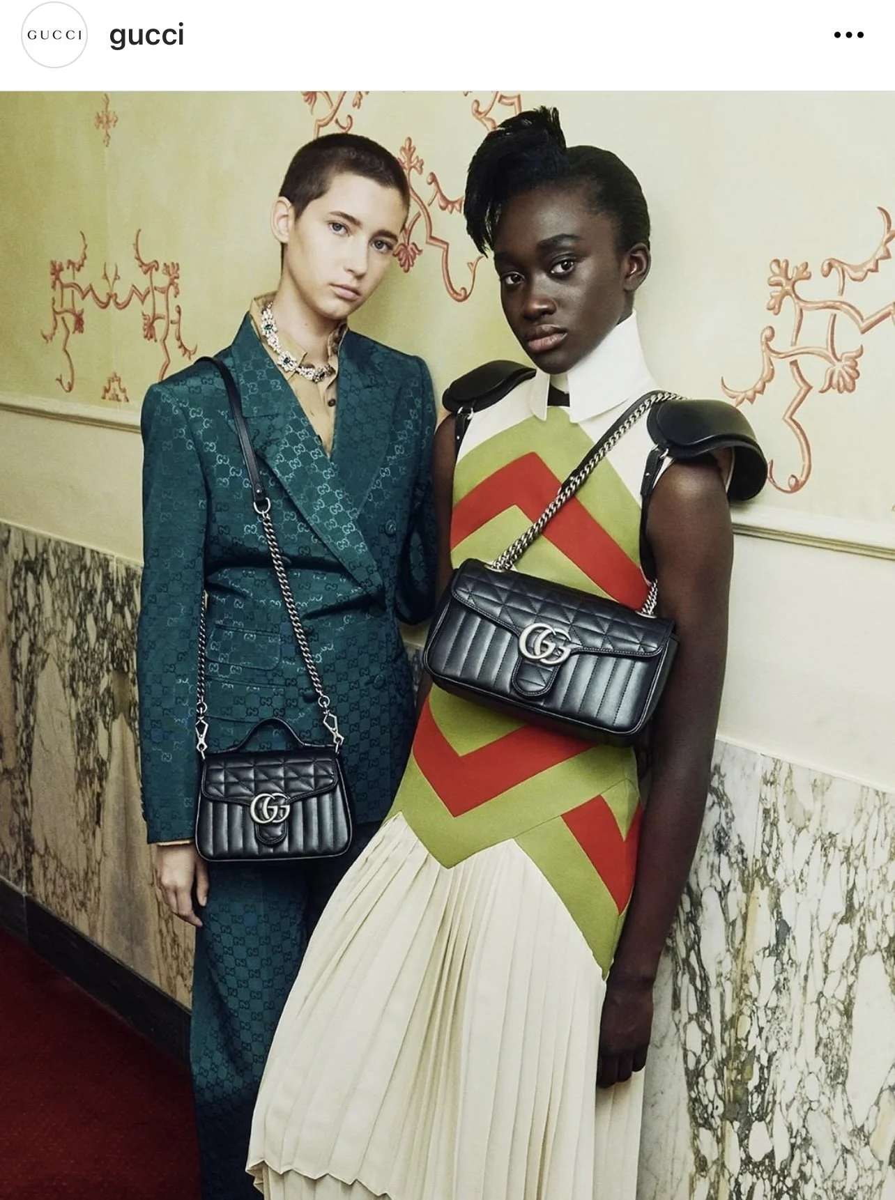 New Gucci Marmont Leather Bags 2022