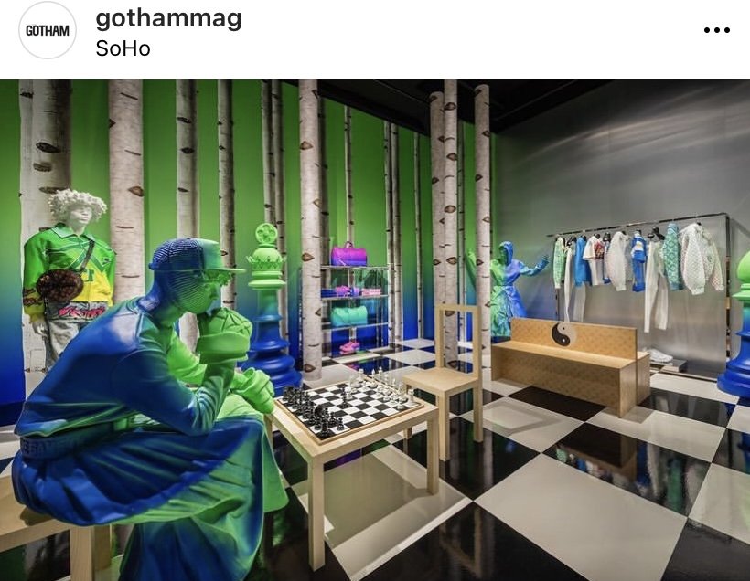 Louis Vuitton Soho/NYC Pop Up Store 2022