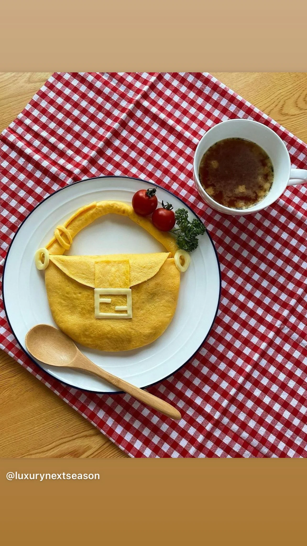 Fendi Baguette Omelette Bag