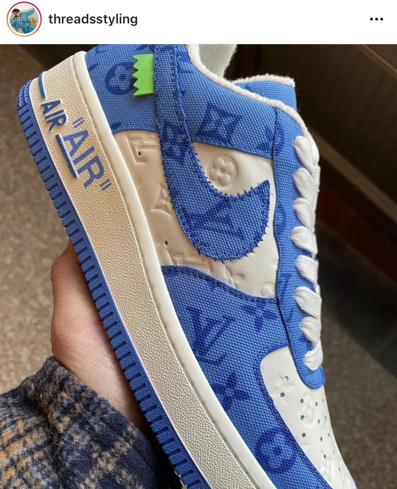 First Look : Louis Vuitton Air Force 1