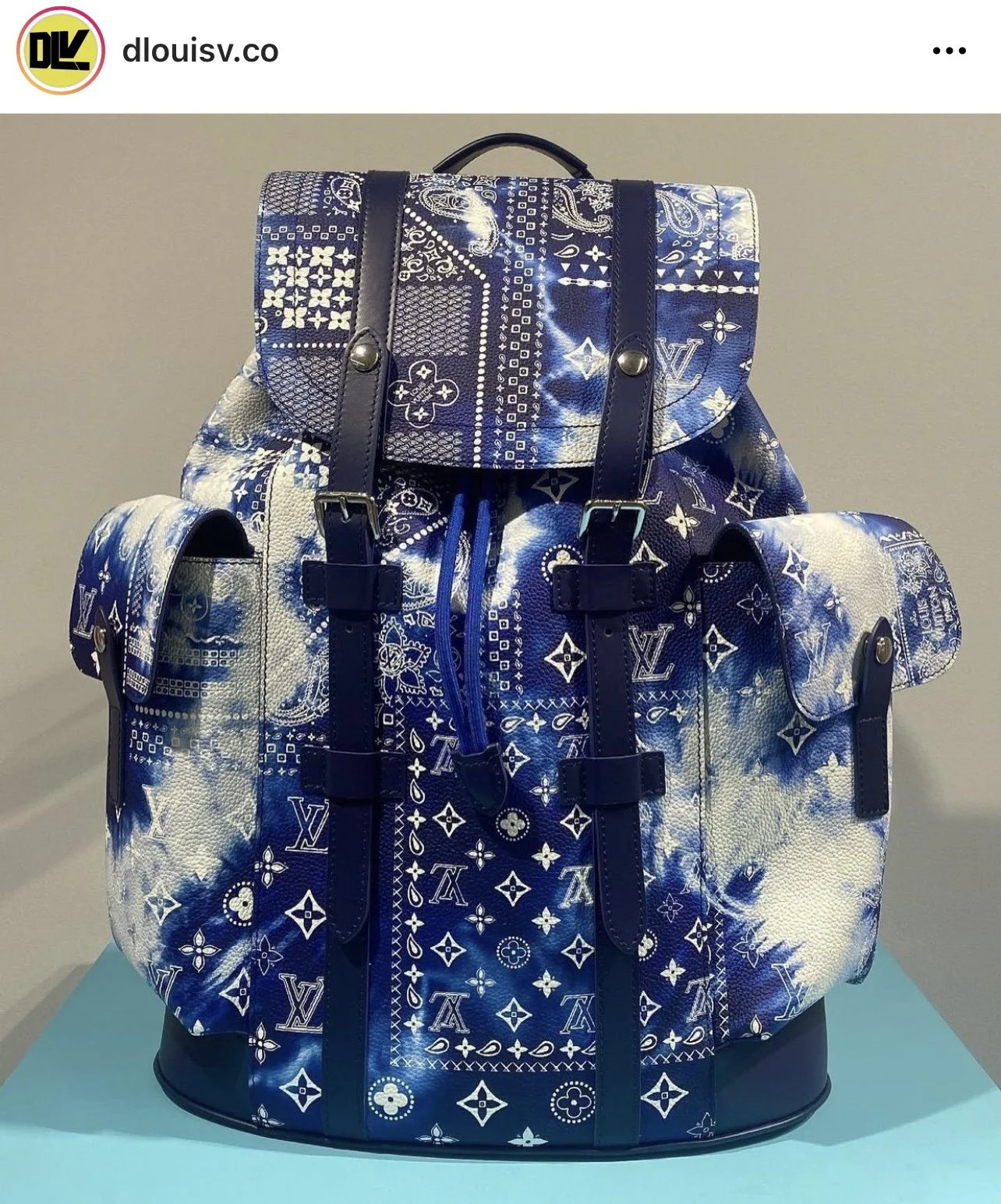 NEW Louis Vuitton Bandana Backpack 2022