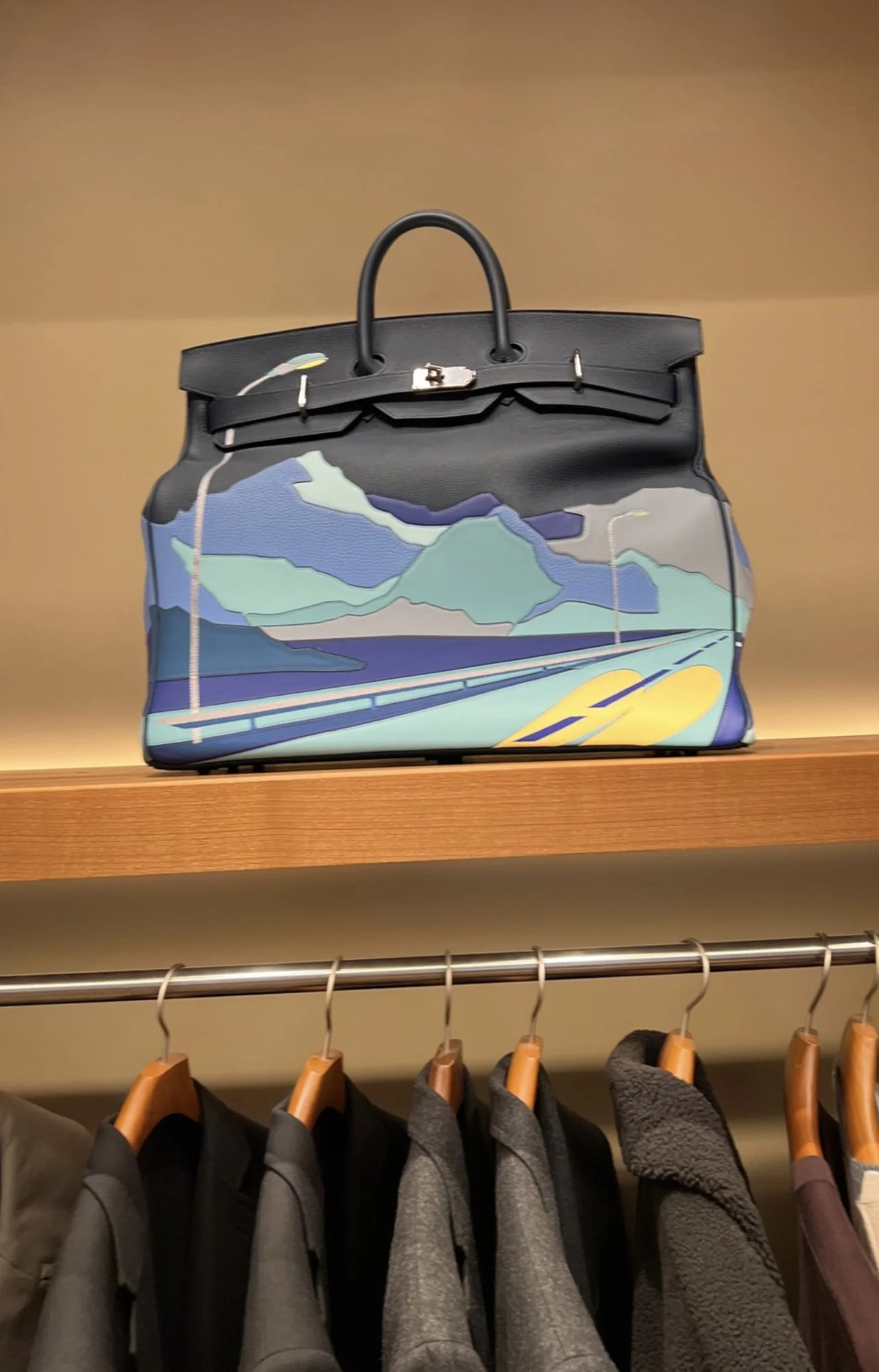 SPOTTED : Hermes Endless Road HAC Travel Birkin