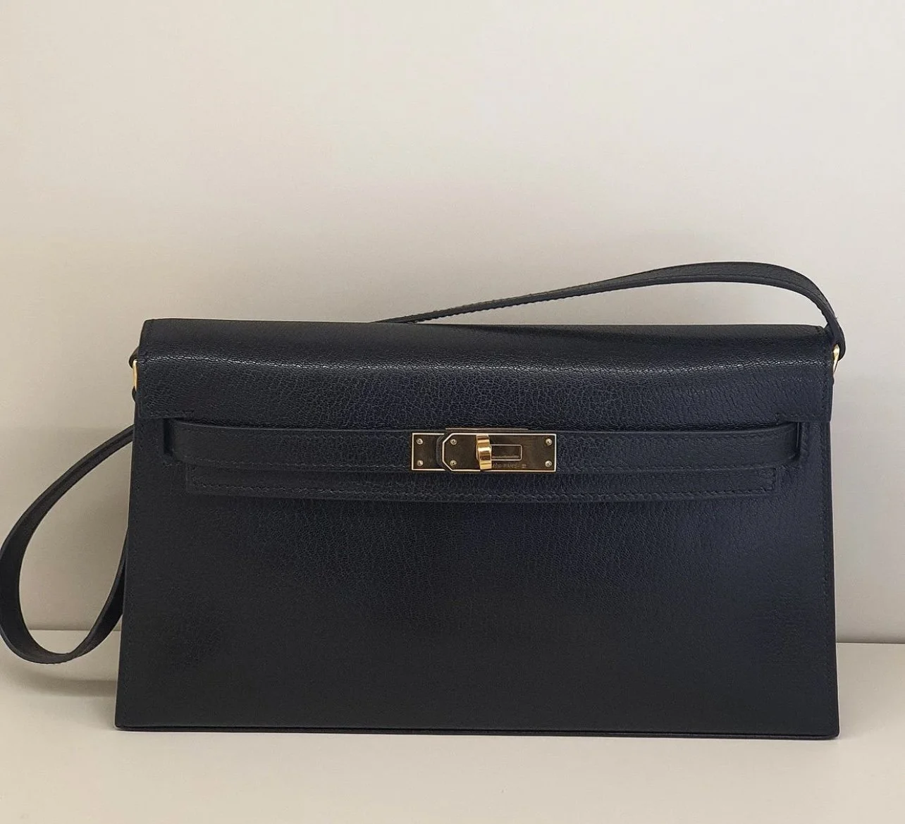 Hermes Kelly Pochette Strap Shoulder Bag 2023
