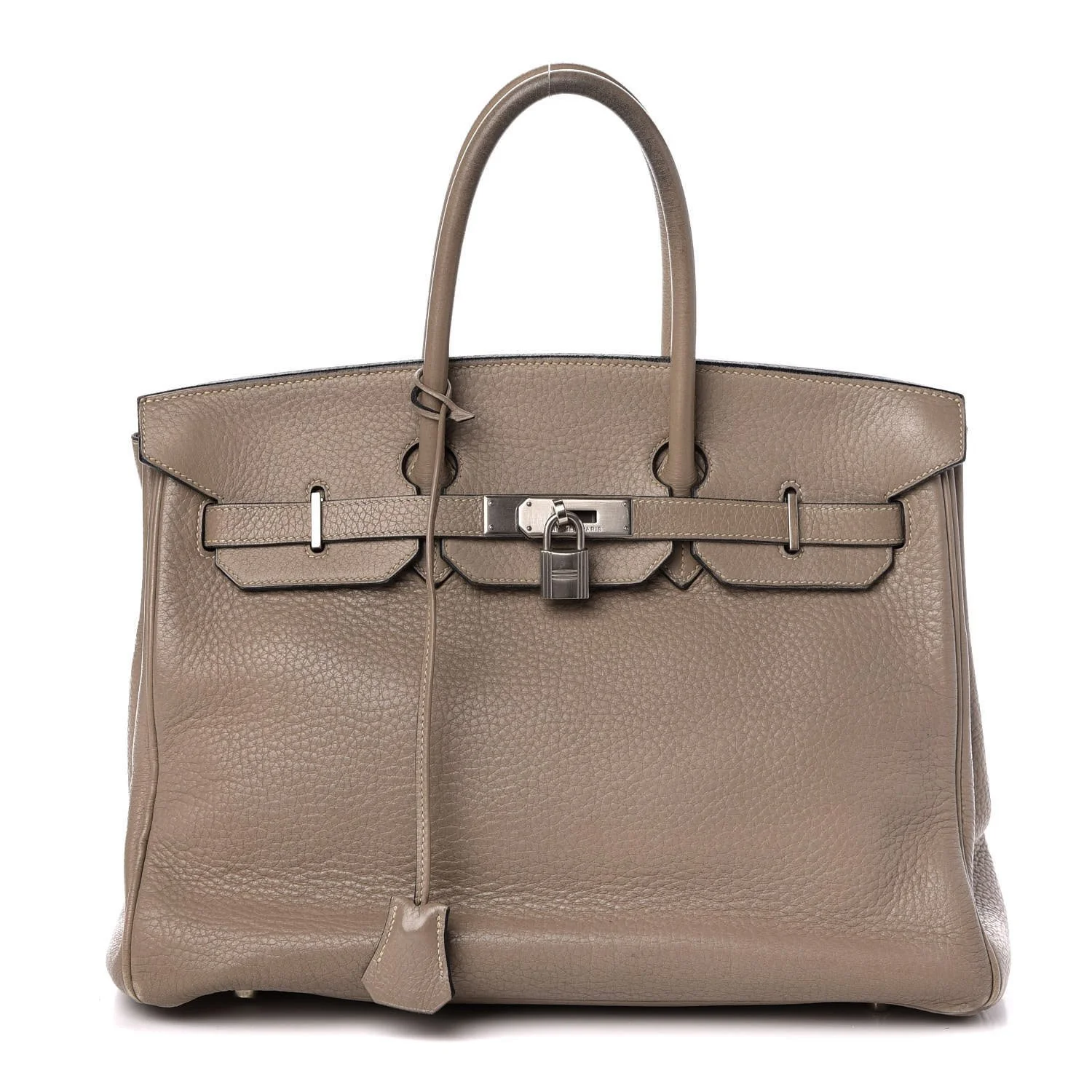 HERMES Togo Birkin 35 Gris Tourterelle For Sale
