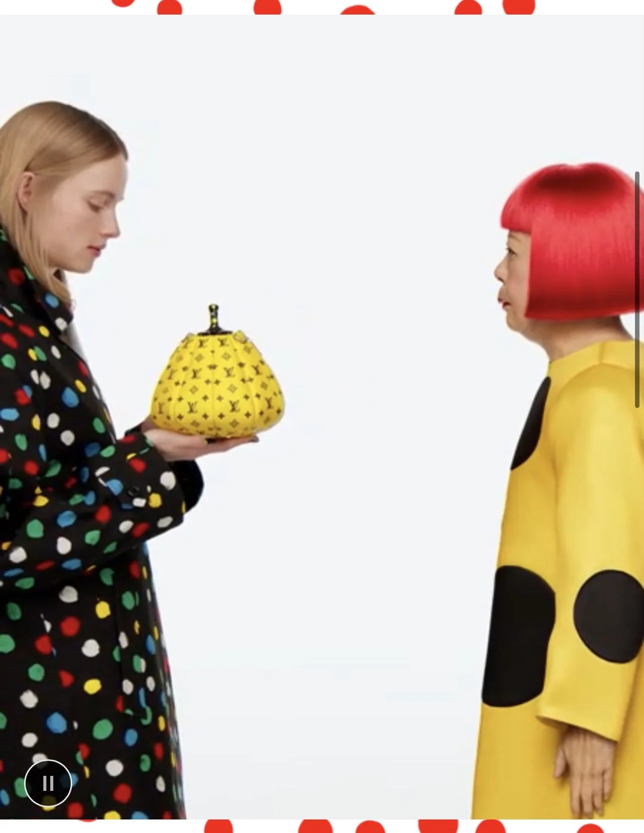 Yayoi Kusama X Louis Vuitton 2023
