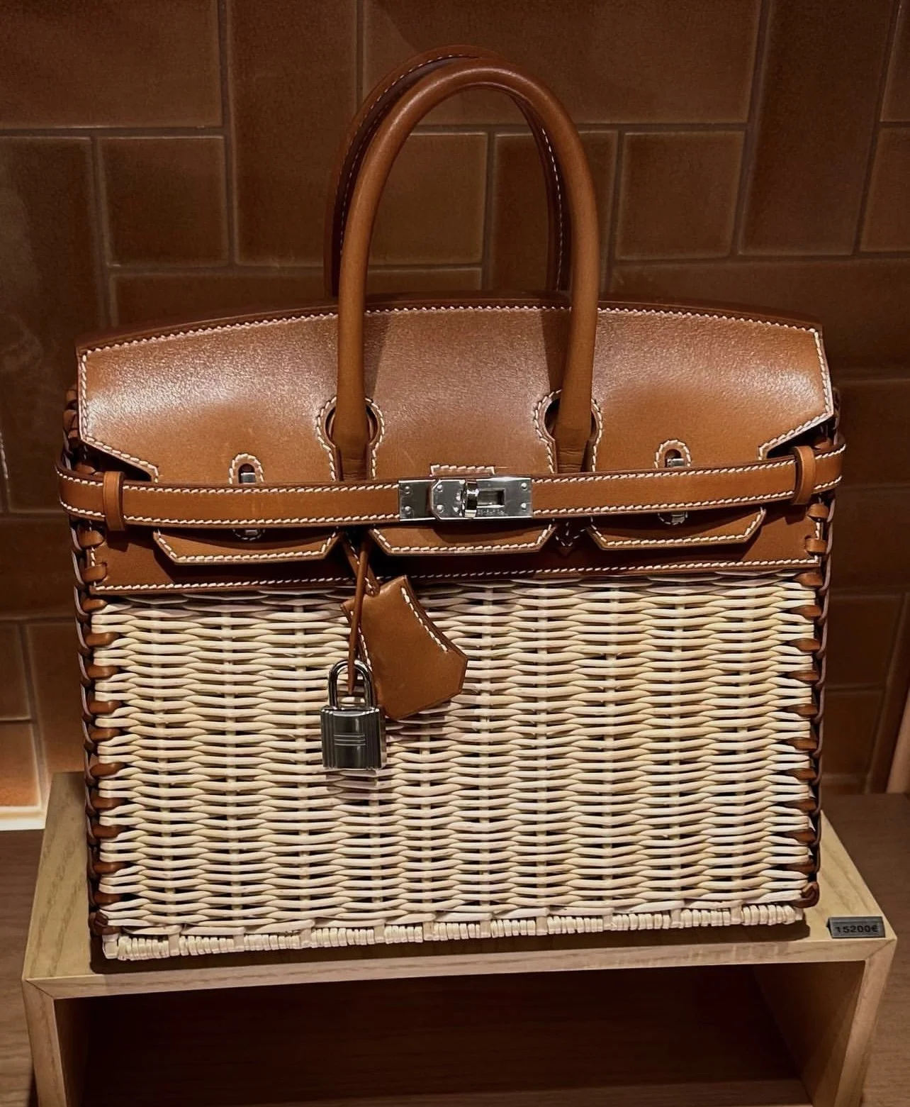 Hermes Wicker Birkin EVEN for the Holidays!