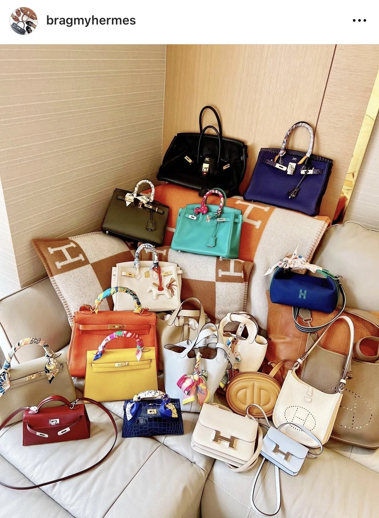 A Hermes Bag Collection from BragMyHermes