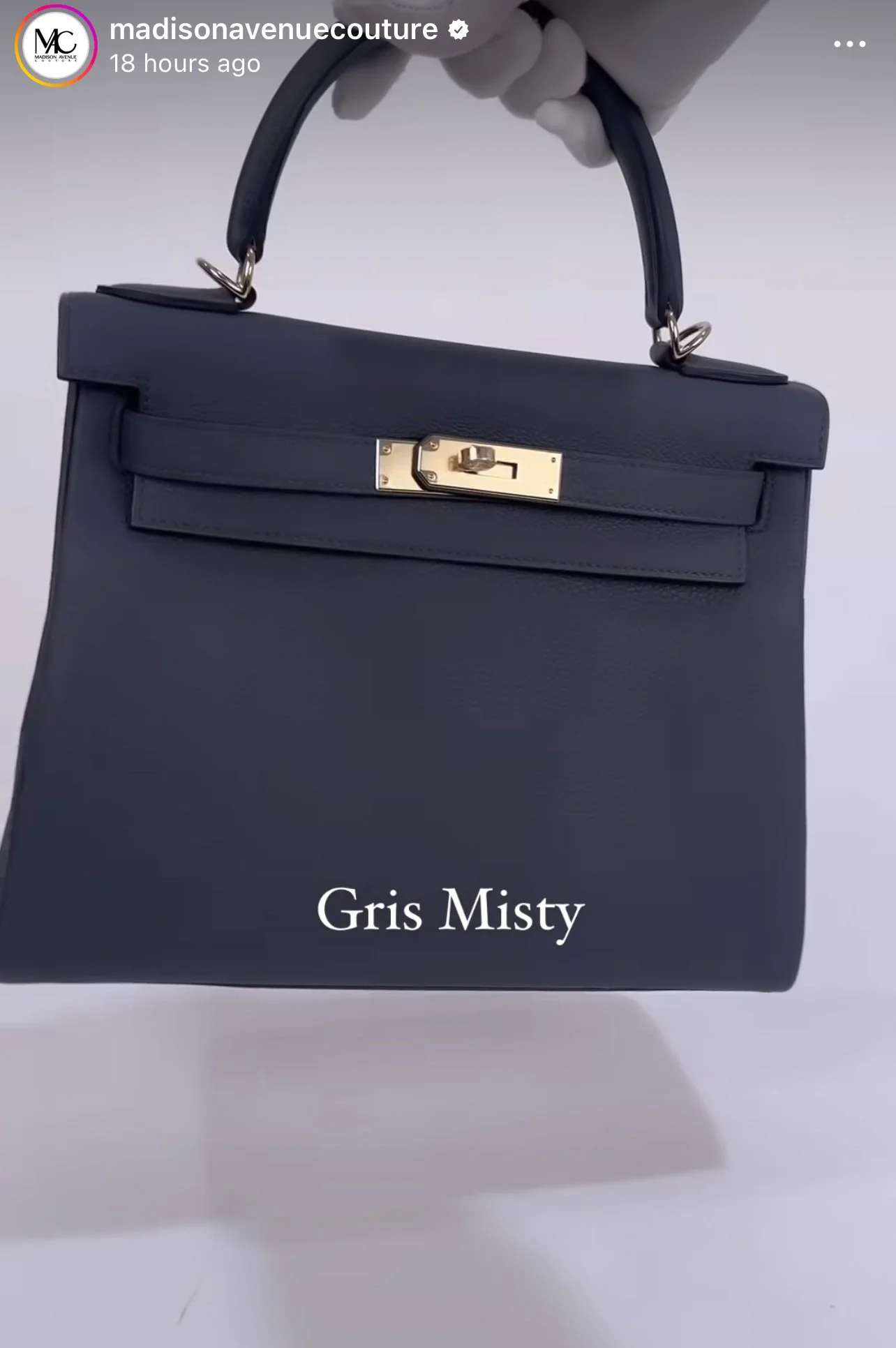 New Hermes Color 2024 “Gris Misty”