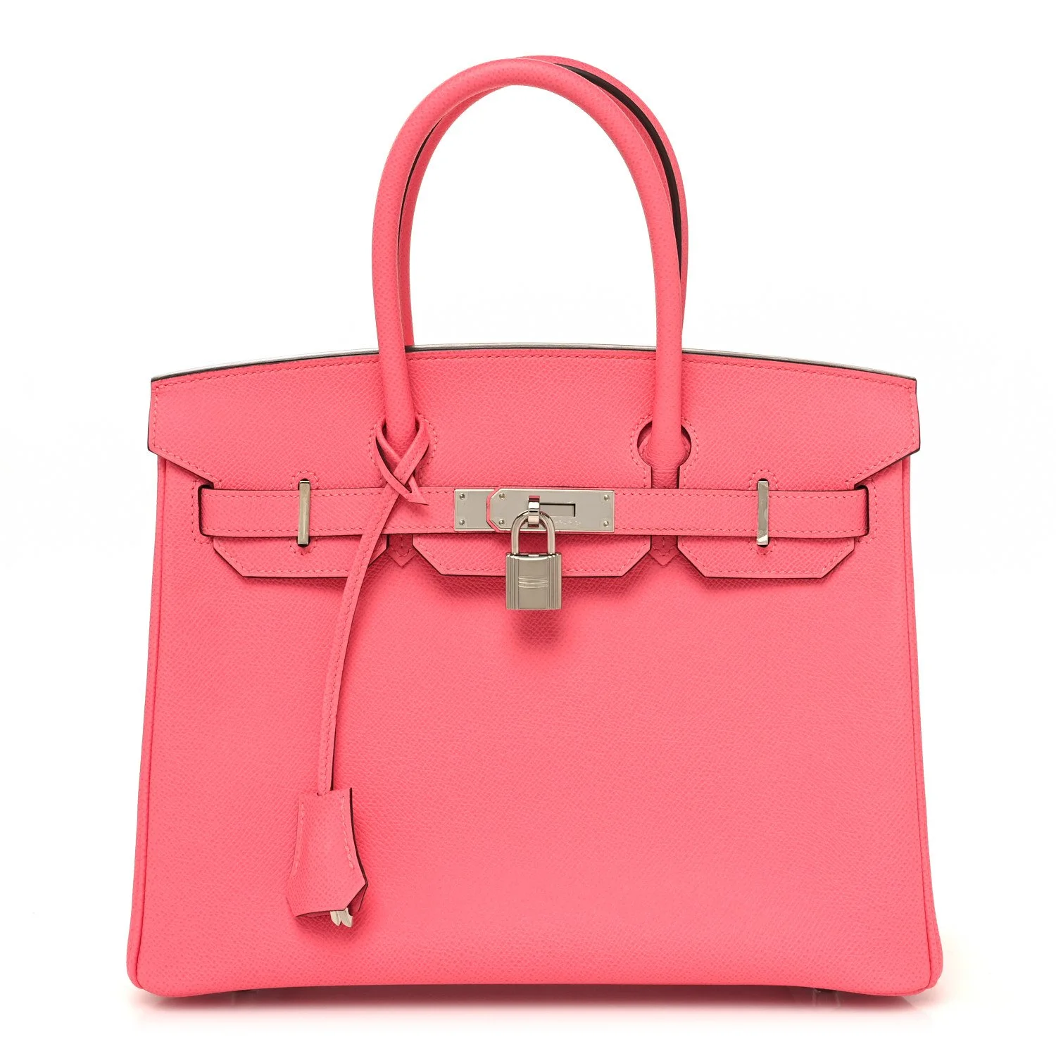 HERMES Epsom Birkin 30 Rose Azalee For Sale 