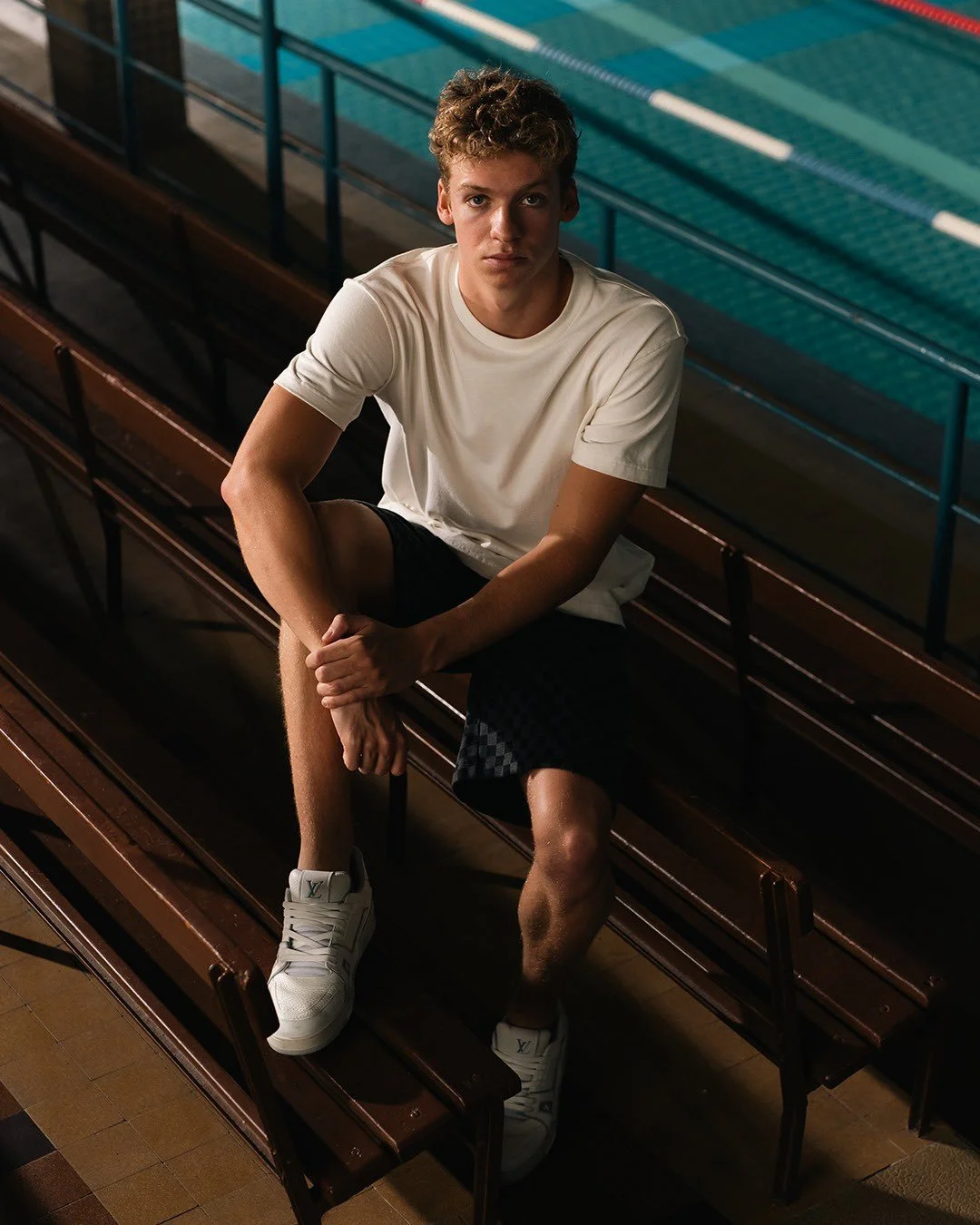 Léon Marchand Ambassador for Louis Vuitton 2024