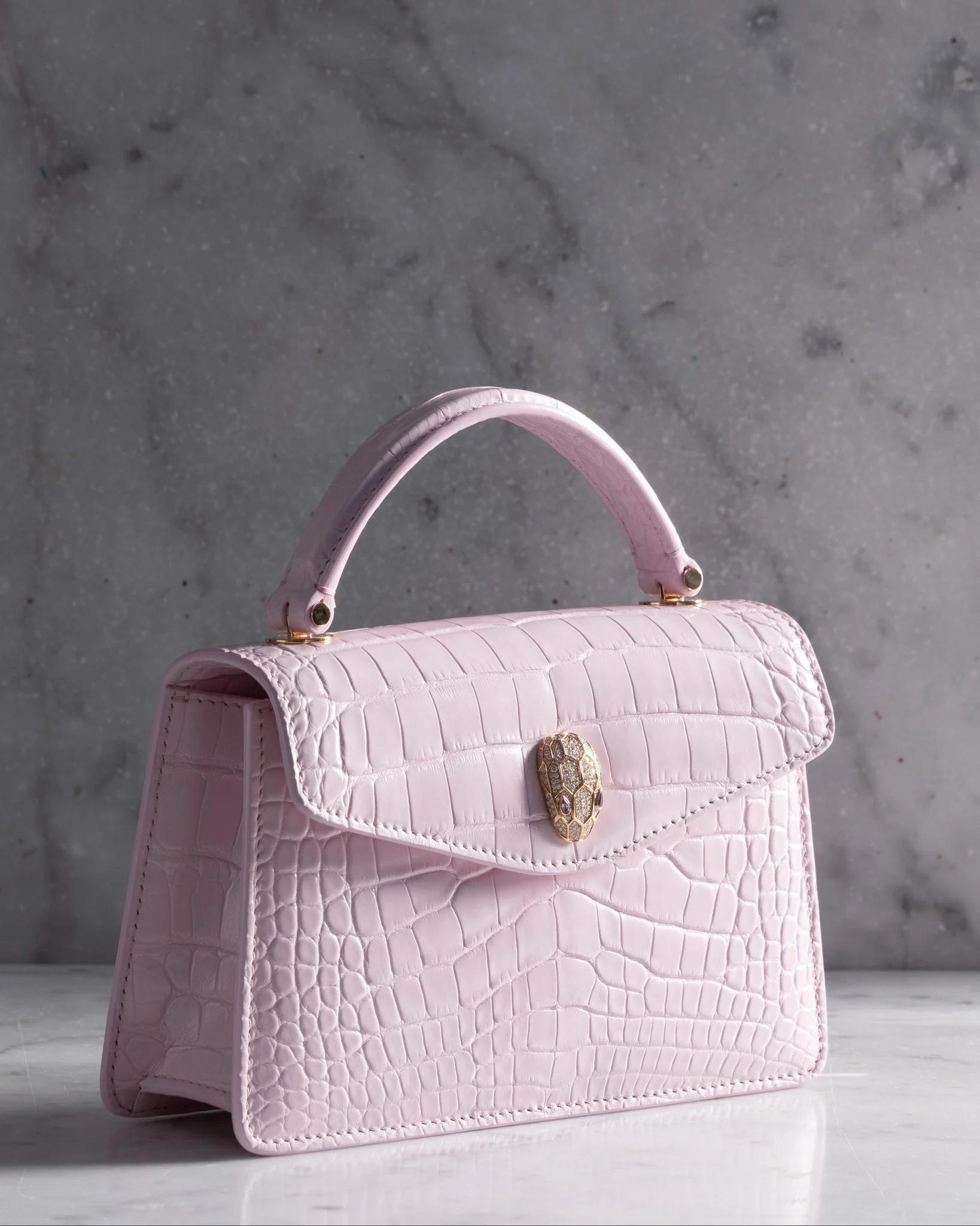 BVLGARI Serpenti Aeterna Mini Top Handle Bag