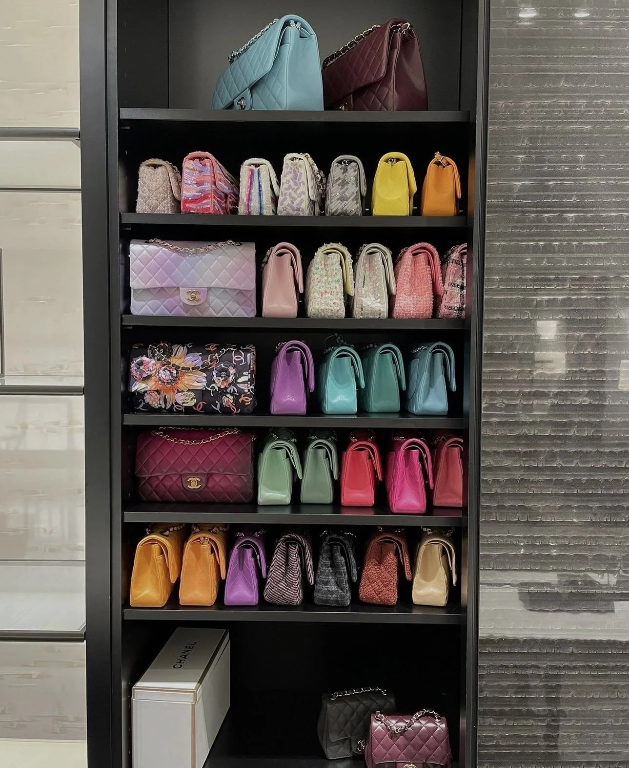 A Look Inside CHANEL Boutique Bag Closet 