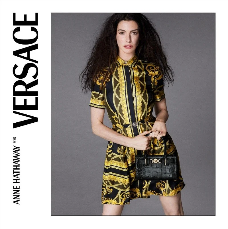 Anne Hathaway for Versace Icons