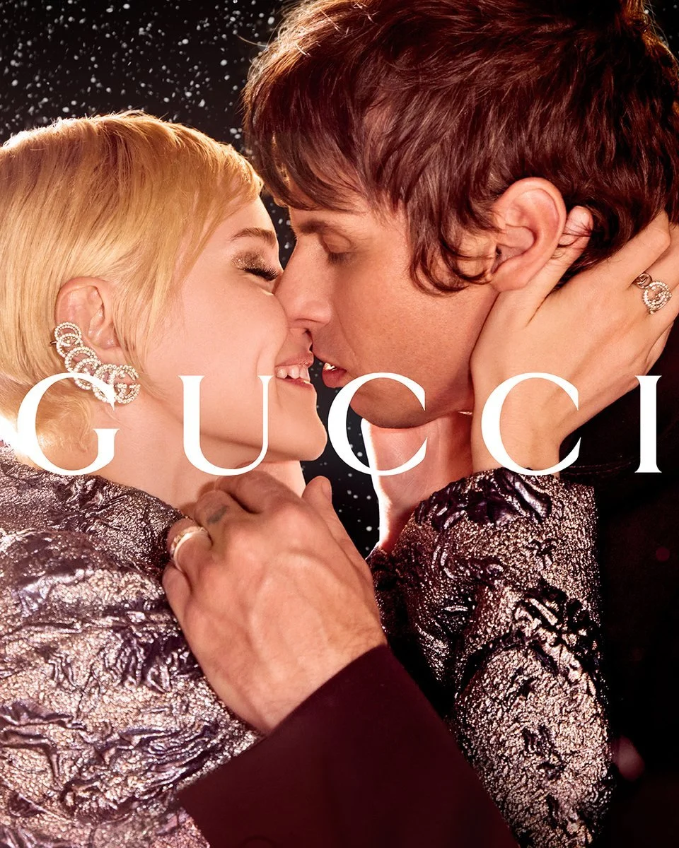 Mark Foster & Julia Garner for GUCCI Gift Campaign 2024