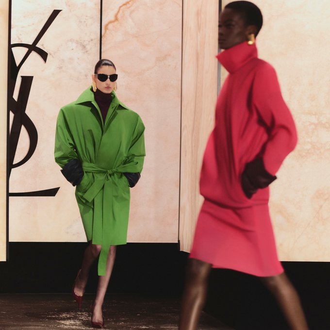 Saint Laurent Winter 2025 Runway Collection