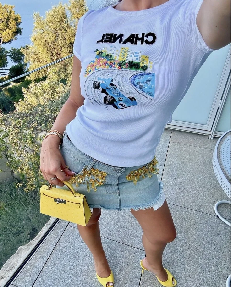 OOTD: Hermes Ostrich Yellow Mini Kelly 