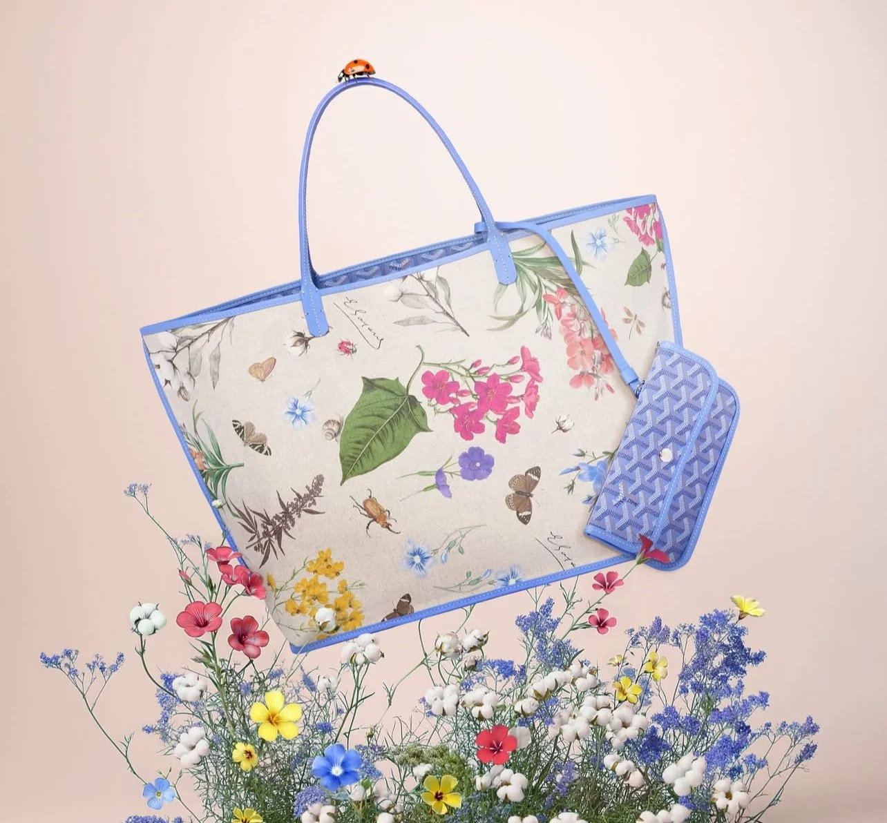Goyard Limited Edition Jardin Floral Tote 2025