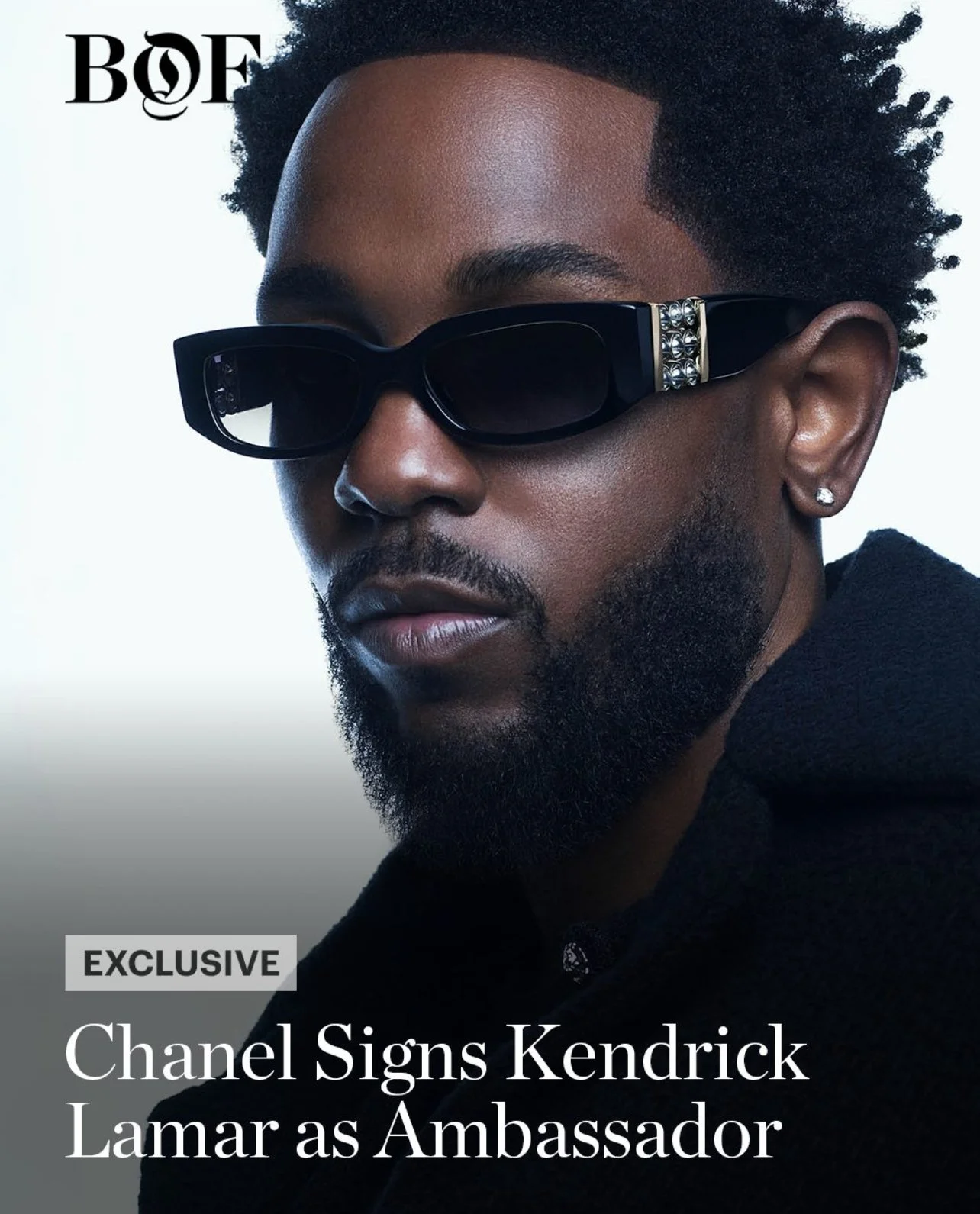 Kendrick Lamar is Chanel's New Brand Ambassador 