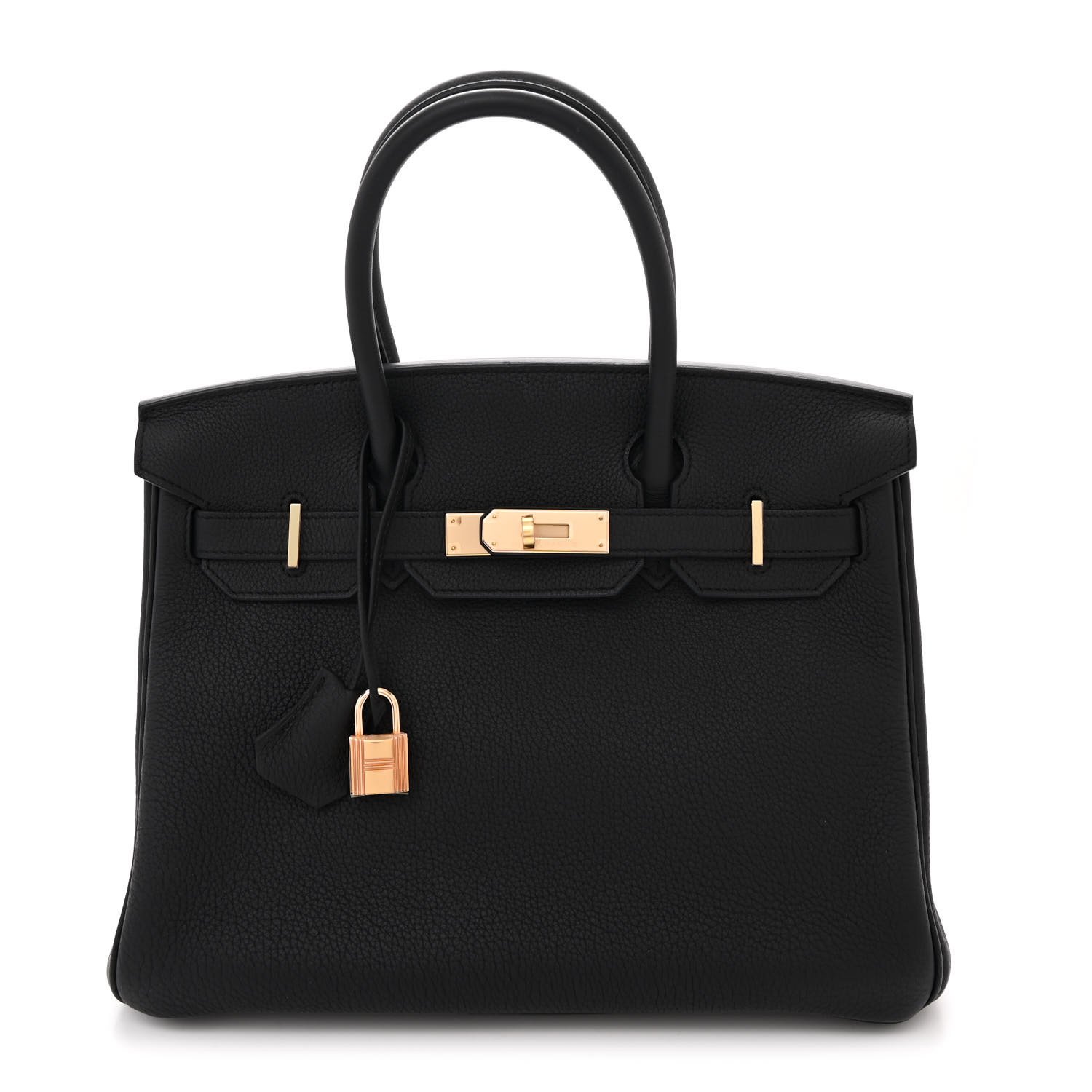 HERMES Togo Birkin 30 Black For Sale