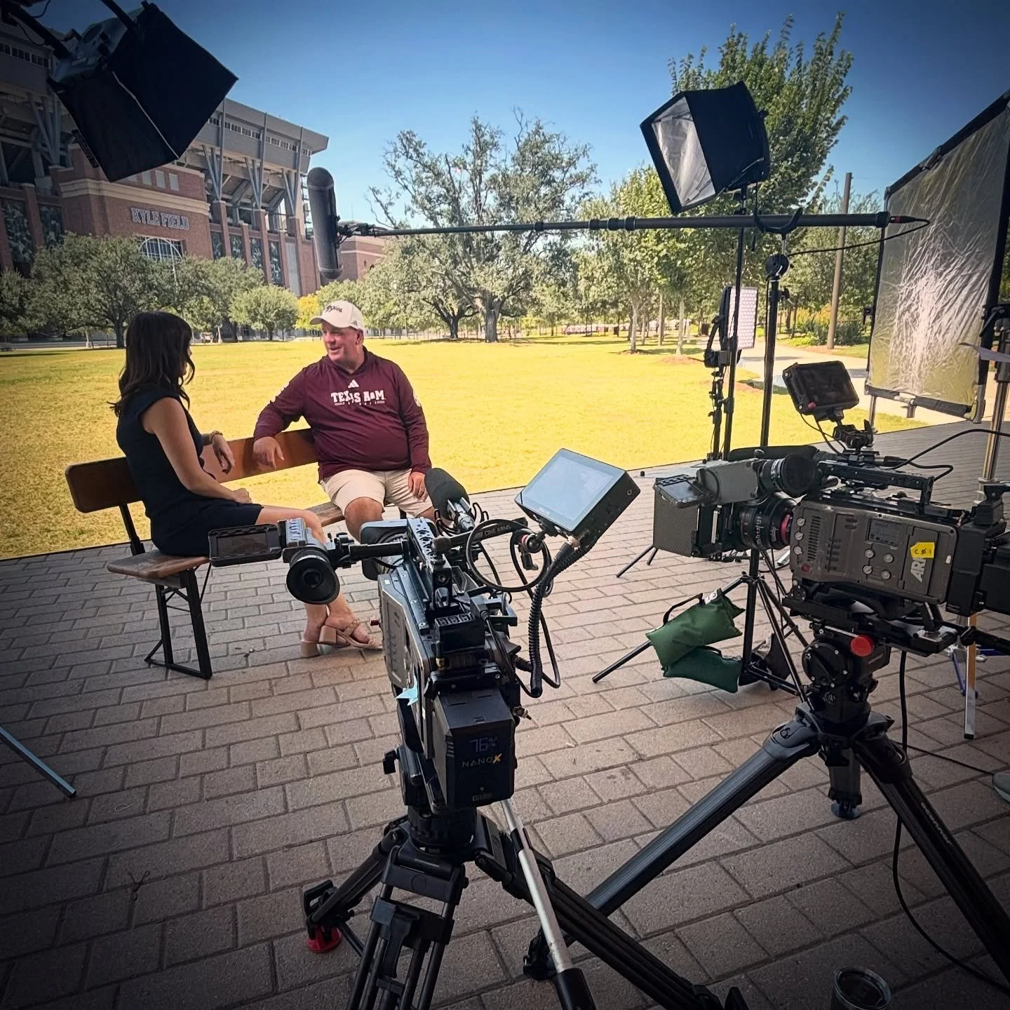 Catch our feature piece with @coachelko on @nbcsports today before the @aggiefootball game.