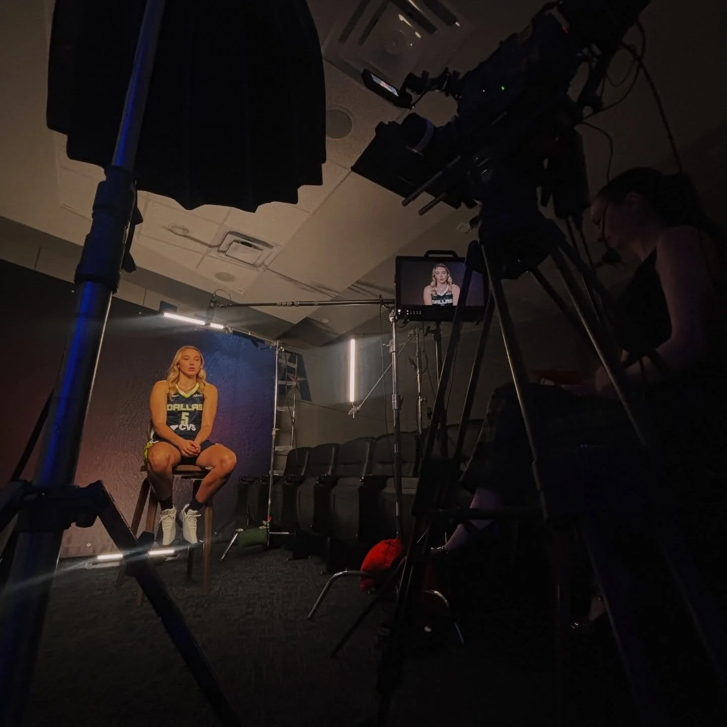 WNBA Media Day with the Dallas Wings.