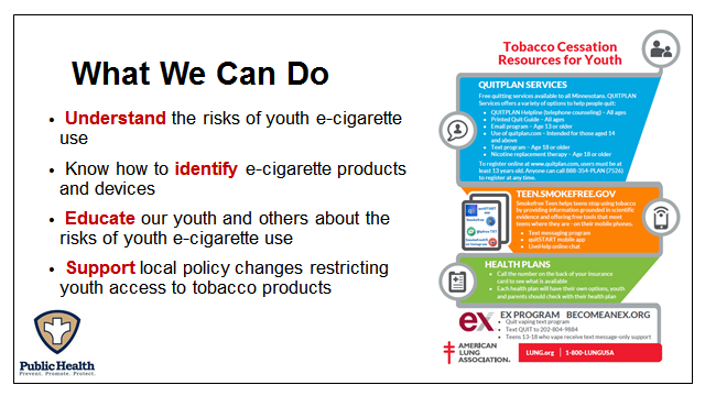 tobacco what can we do