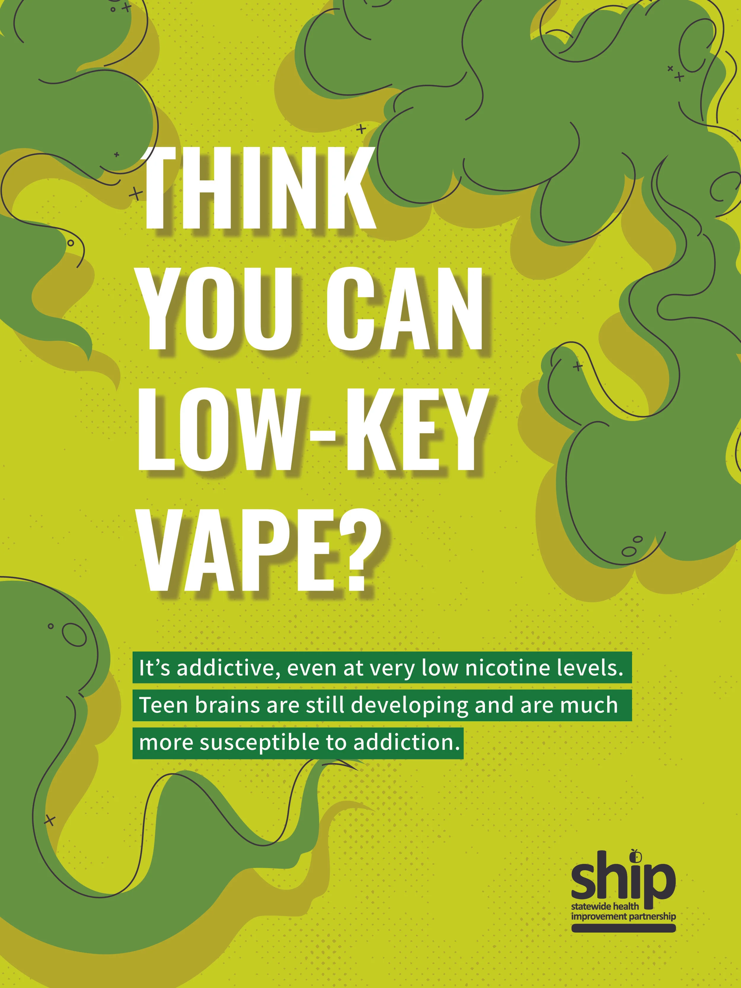 Green Vape Poster