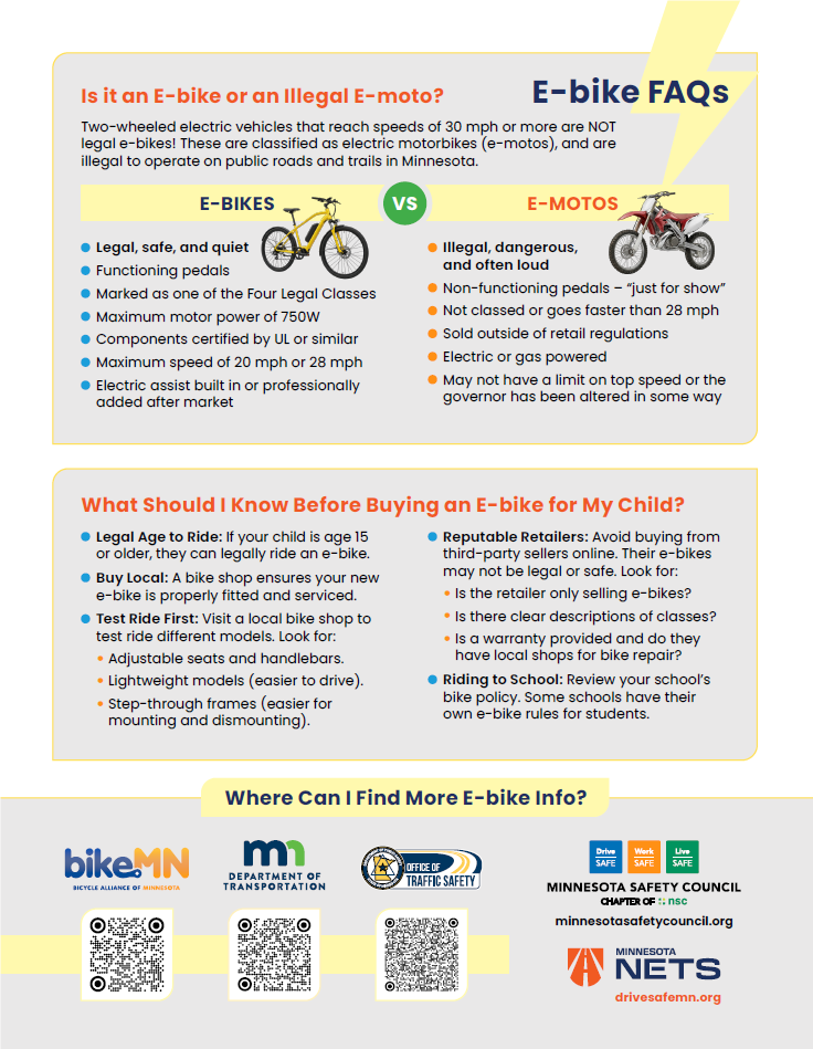  READ DRIVE SAFE E-BIKE SAFETY PDF. 