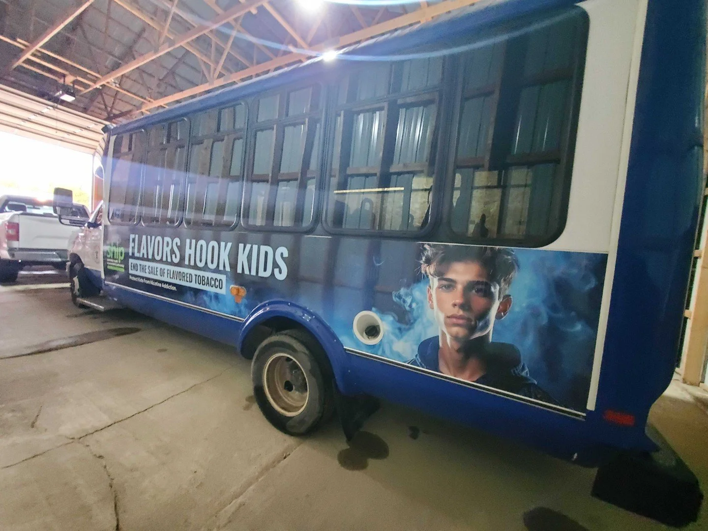 Flavors Hook Kids Bus Wrap