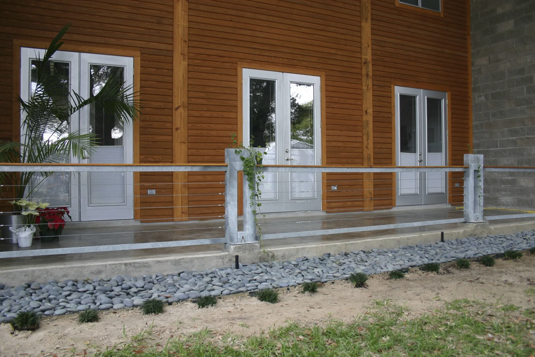 Front patio railing