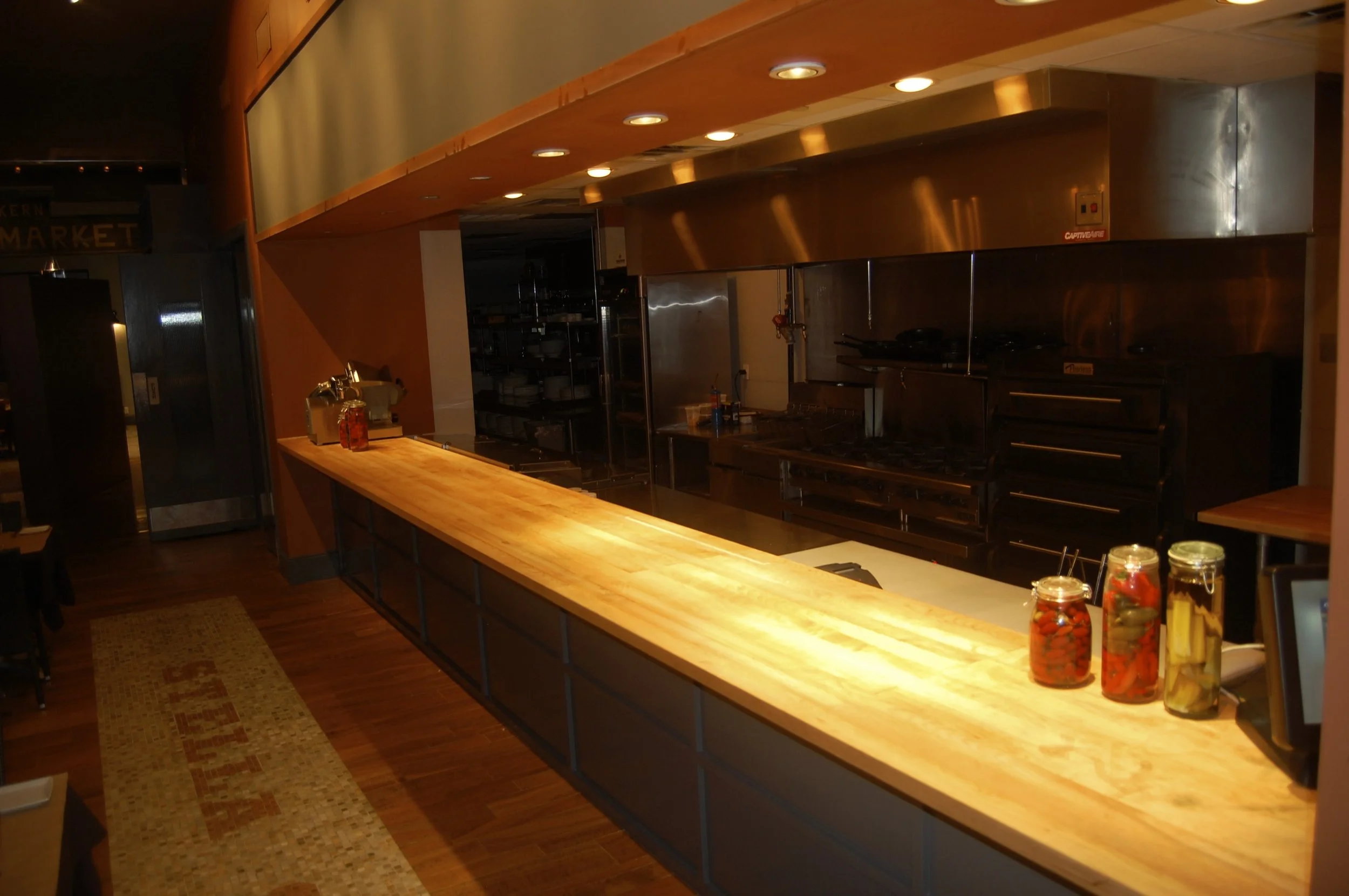 20' service cutting board